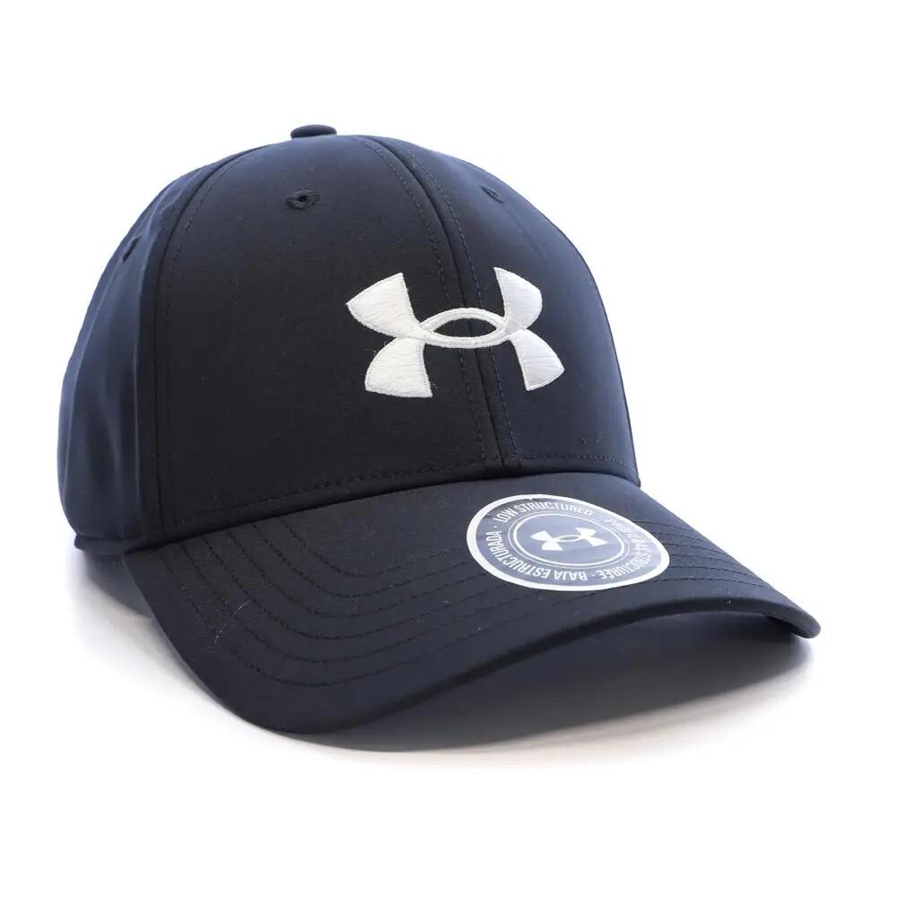 Cappellino Nero Uomo Under Armour Golf 3/4