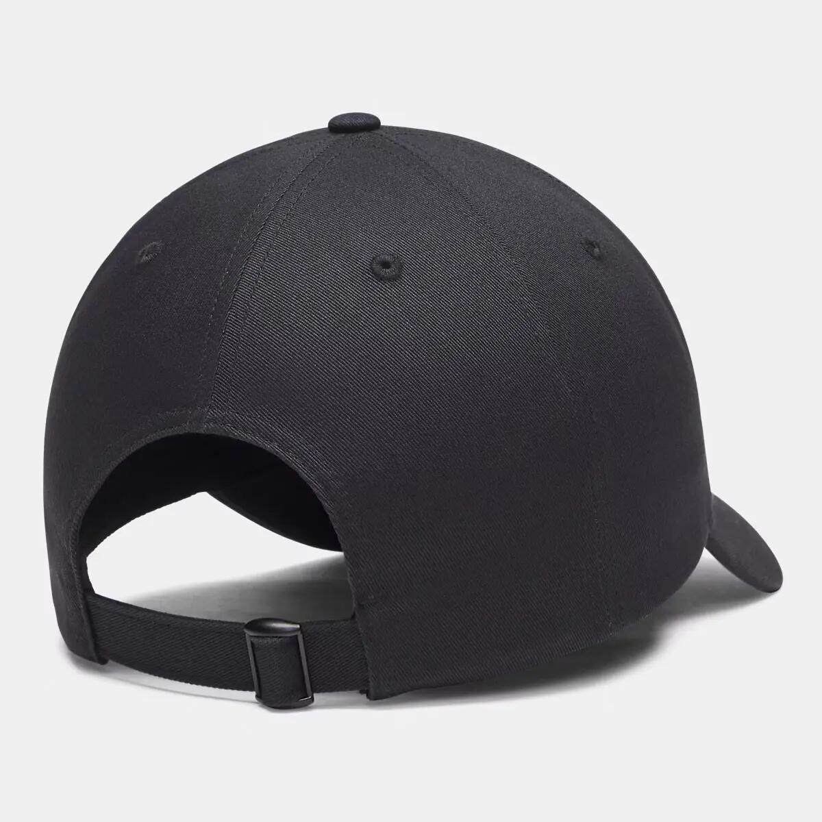 Cappellino regolabile UA Essential Low unisex nero e giallo 3/3