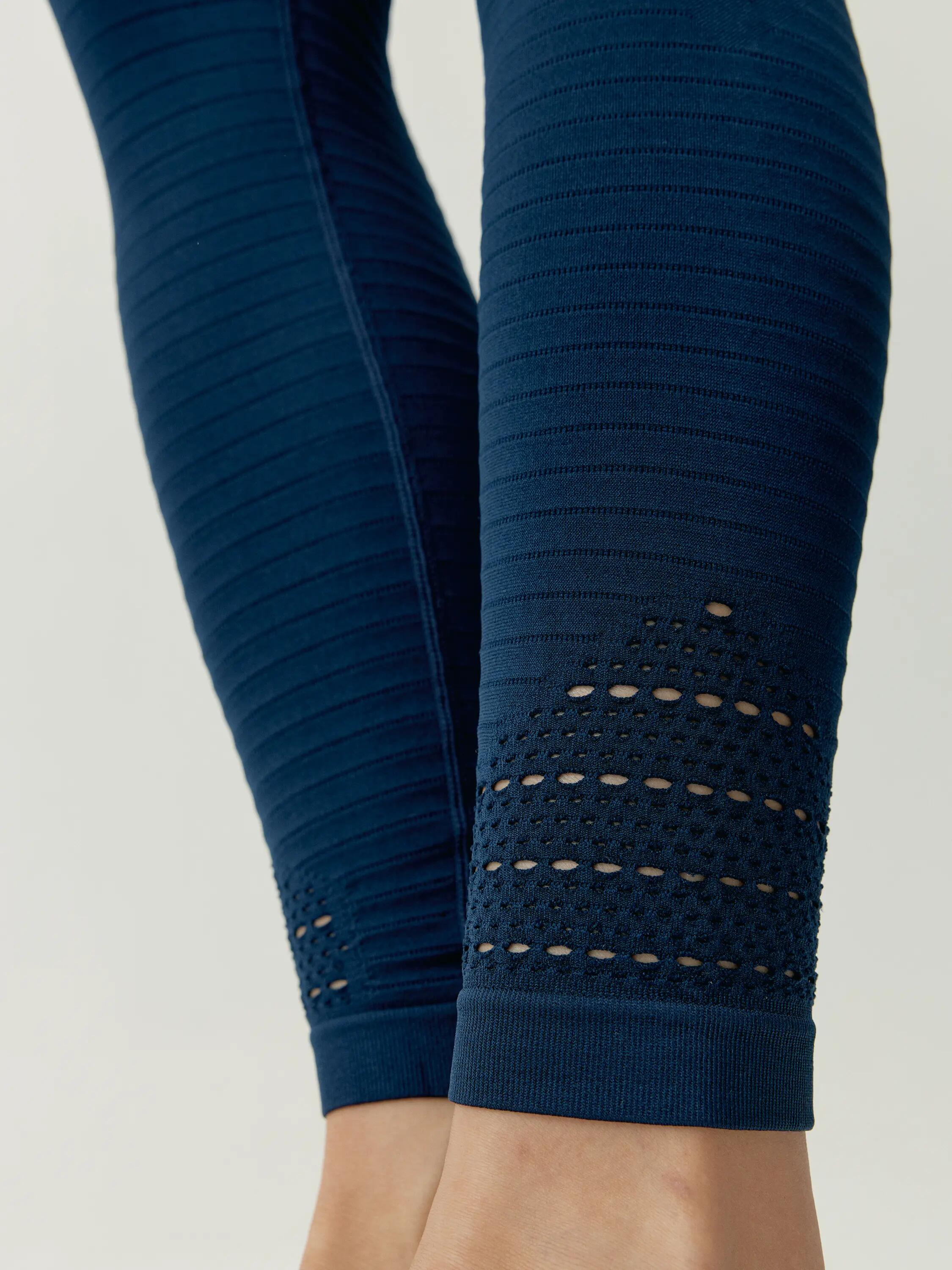 Mallas deportivas de mujer Hatha Sin costuras largo cintura alta 4/6