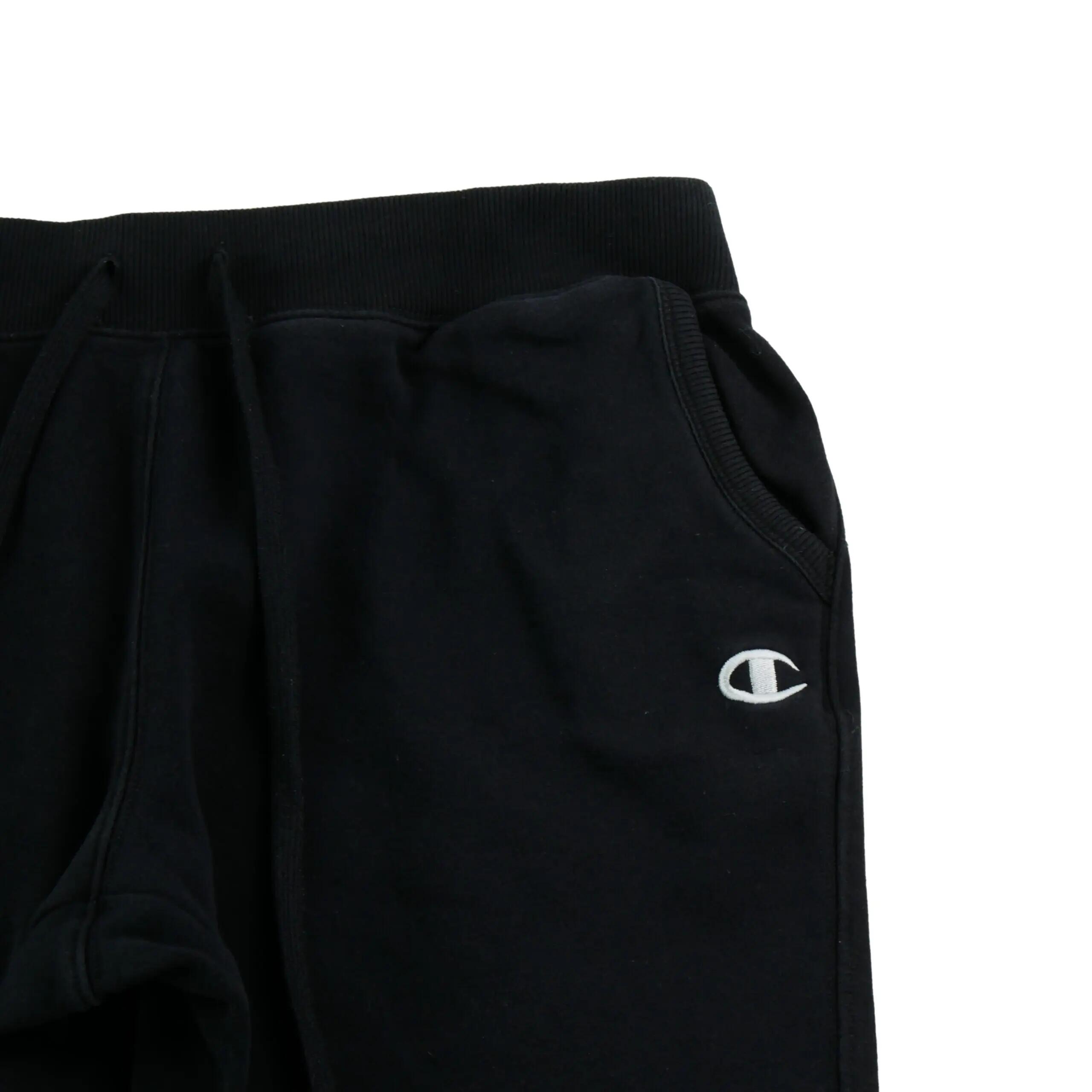 Second life - Spodnie dresowe męskie Fleece Jogger czarne - Jak nowy 4/6