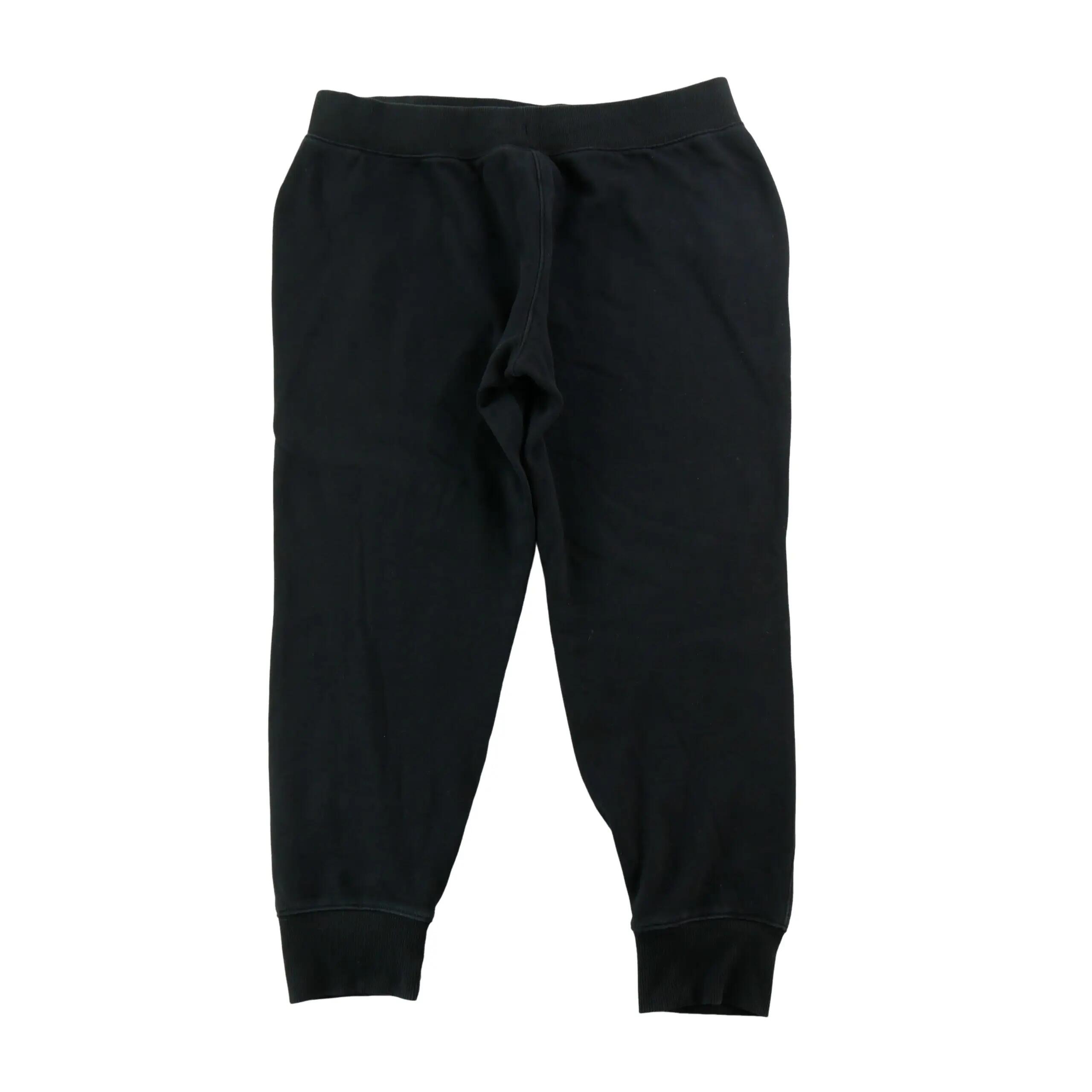Second life - Spodnie dresowe męskie Fleece Jogger czarne - Jak nowy 2/6