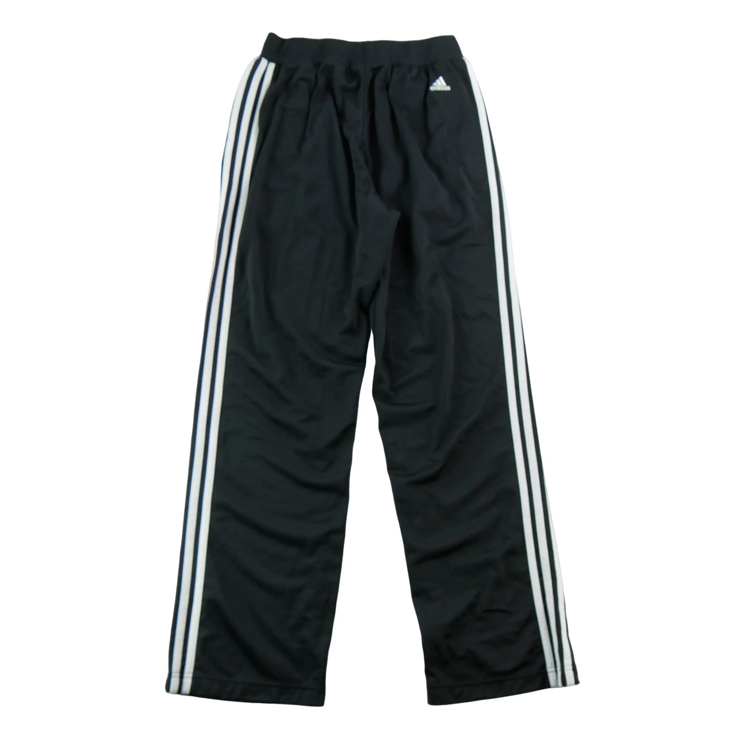 Second life - Spodnie dresowe męskie 3-Stripes tkanina czarne - Jak nowy 2/6