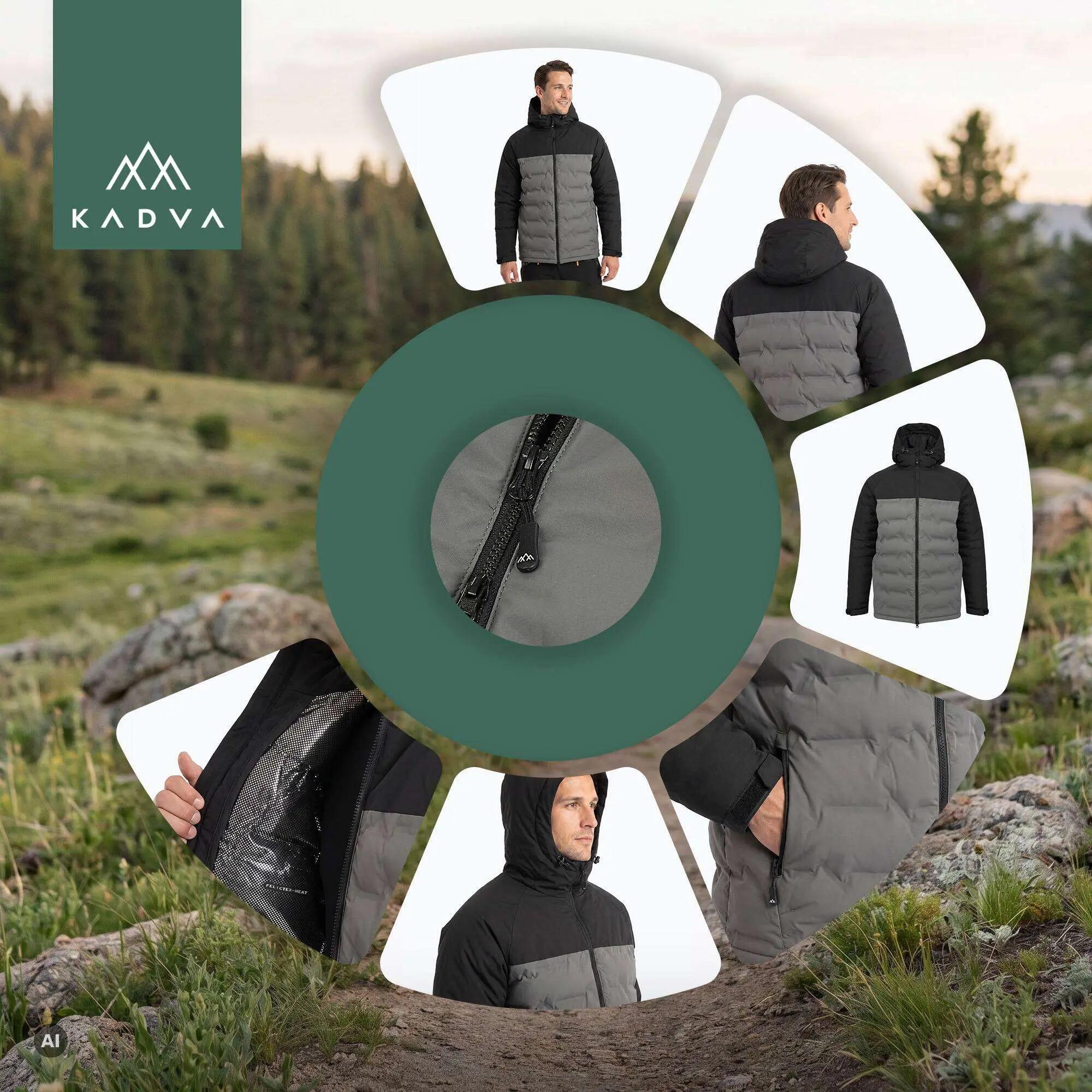 Kurtka ocieplana męska KADVA GlacierShell 5/7