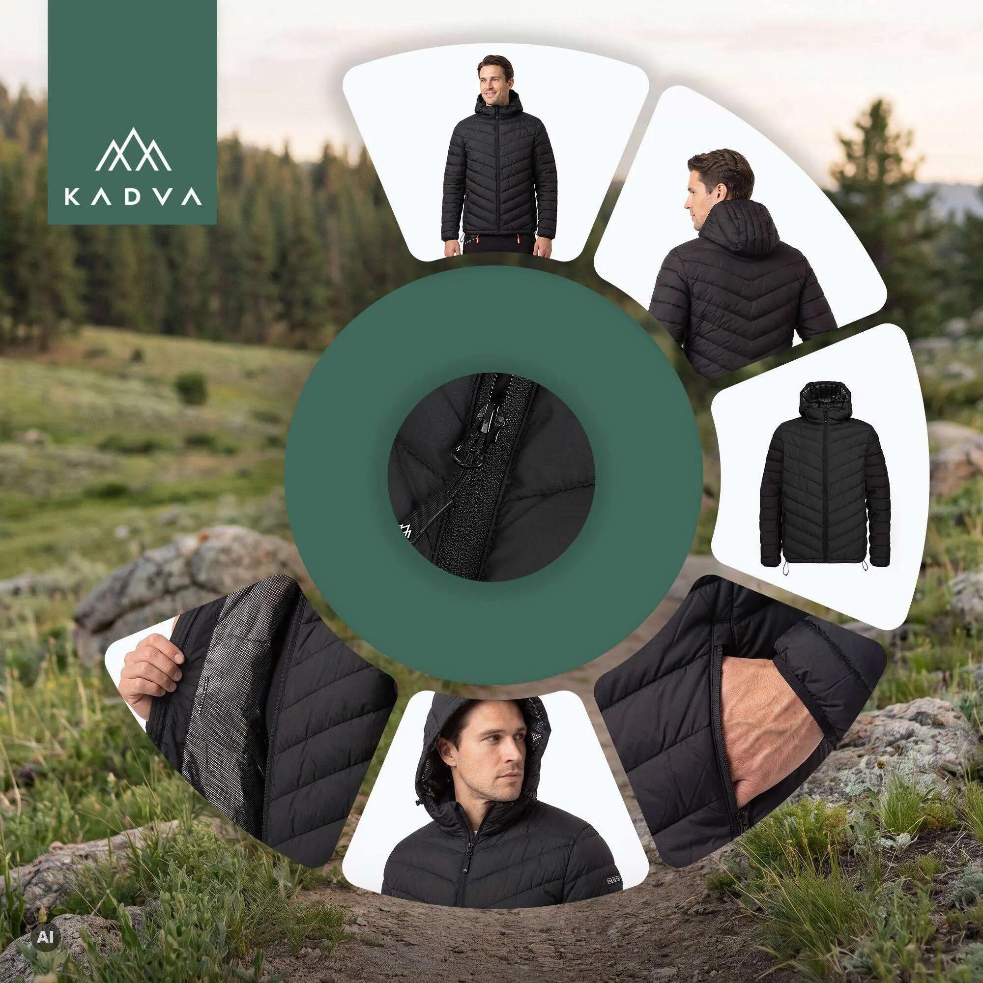 Herren gefütterte Jacke KADVA SumGear 5/7
