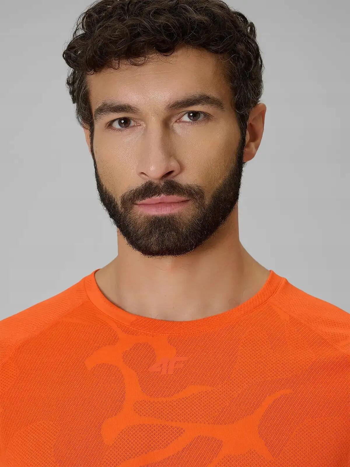 KOSZULKA ROWEROWA 4F T-SHIRT MĘSKI NA ROWER SZYBKOSCHNĄCY 7/12