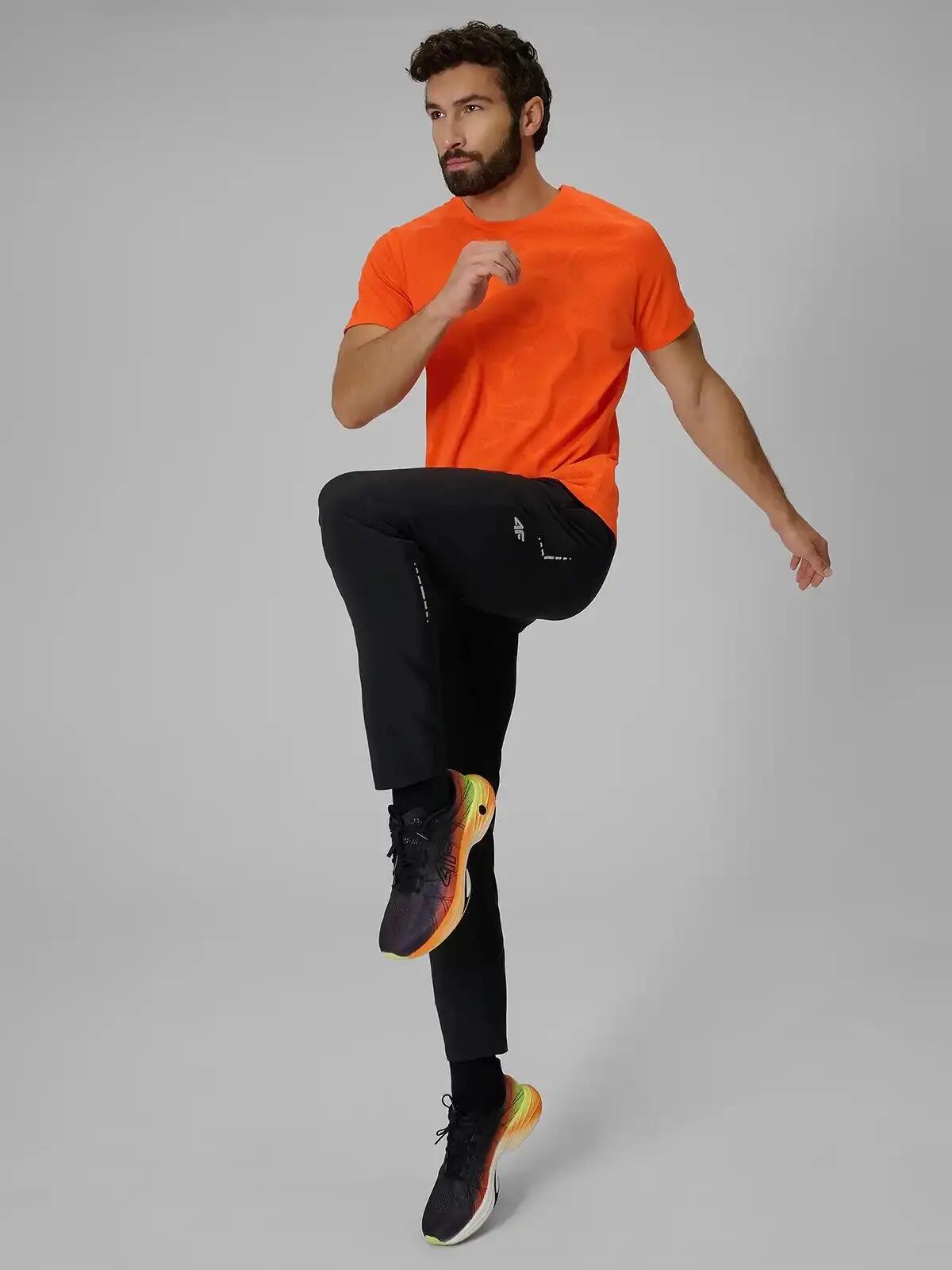 KOSZULKA ROWEROWA 4F T-SHIRT MĘSKI NA ROWER SZYBKOSCHNĄCY 5/12
