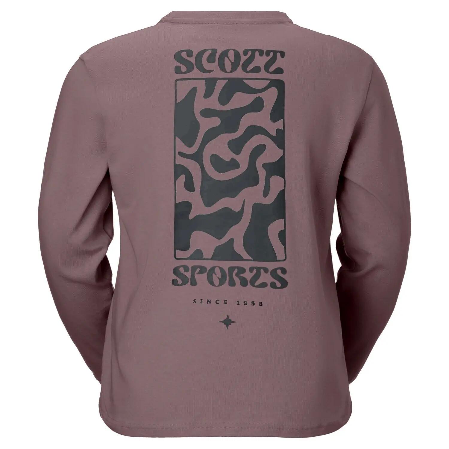 Camiseta de hombre Scott GRAPHIC LS 2/2