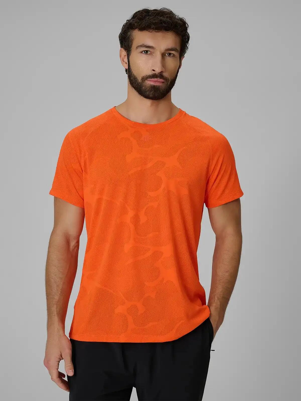KOSZULKA ROWEROWA 4F T-SHIRT MĘSKI NA ROWER SZYBKOSCHNĄCY 2/12