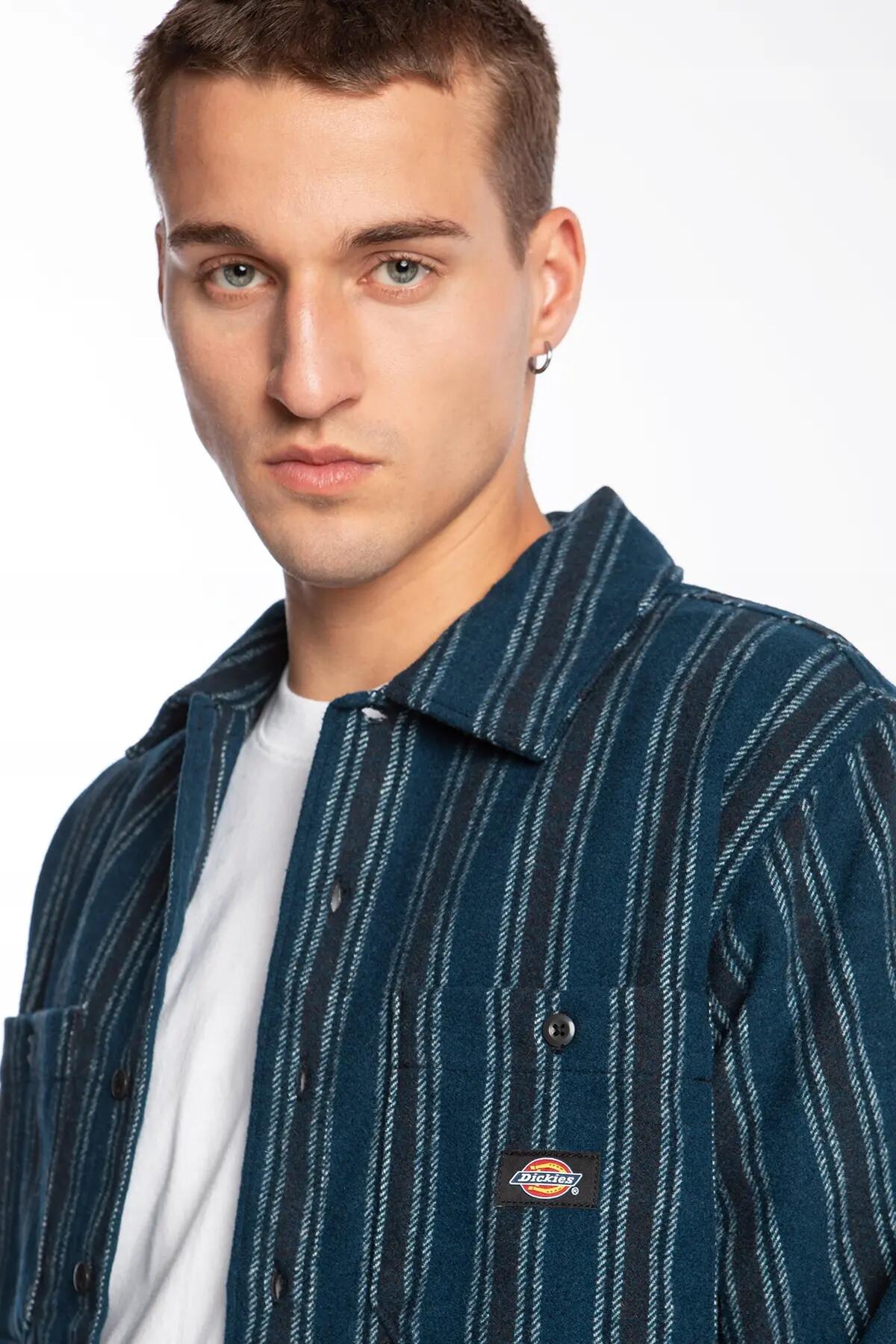 KOSZULA MĘSKA DICKIES HOPE STRIPE S 3/5