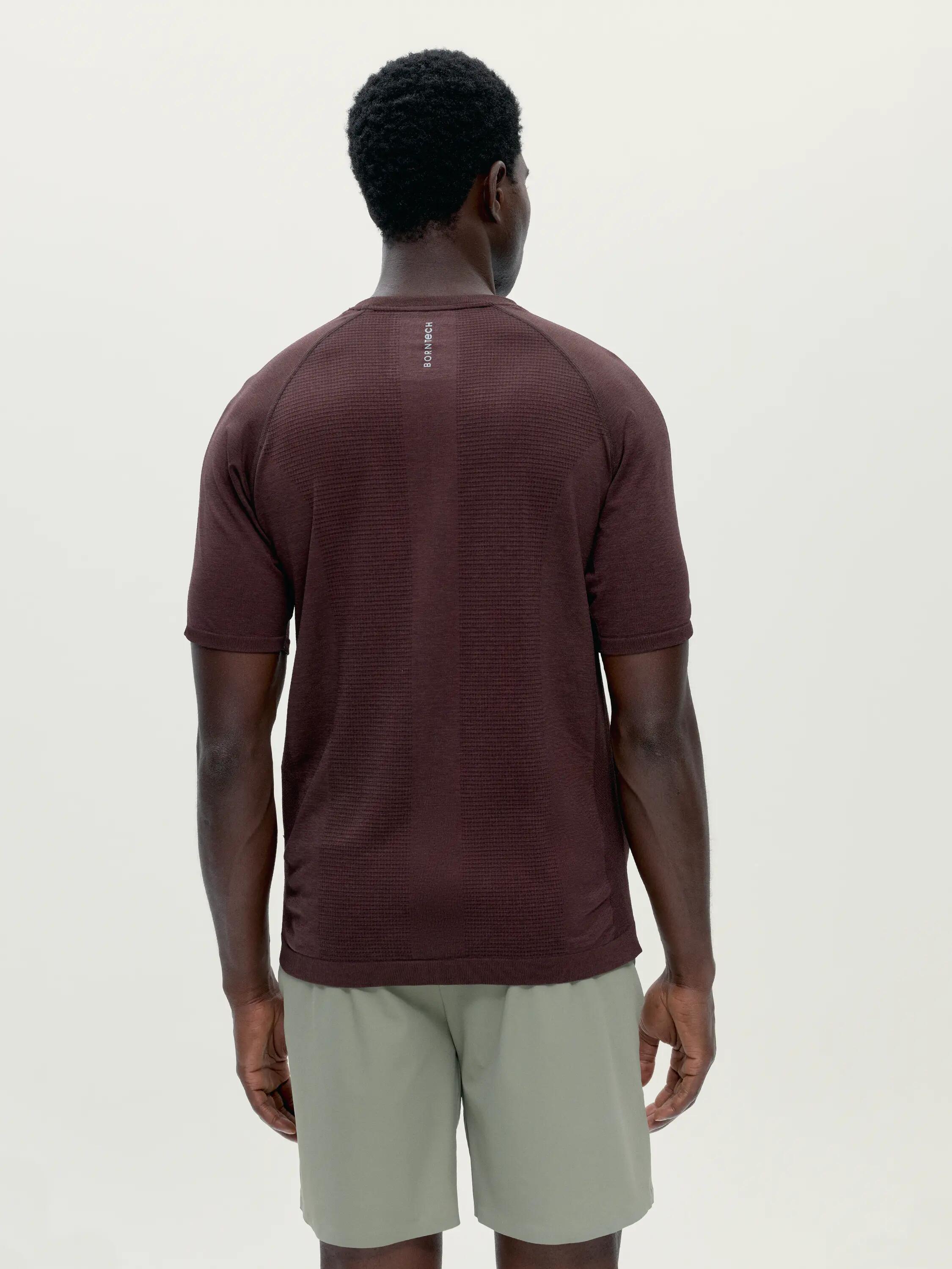 T-shirt de sport homme Grav manches courtes détails réfléchissants 2/6