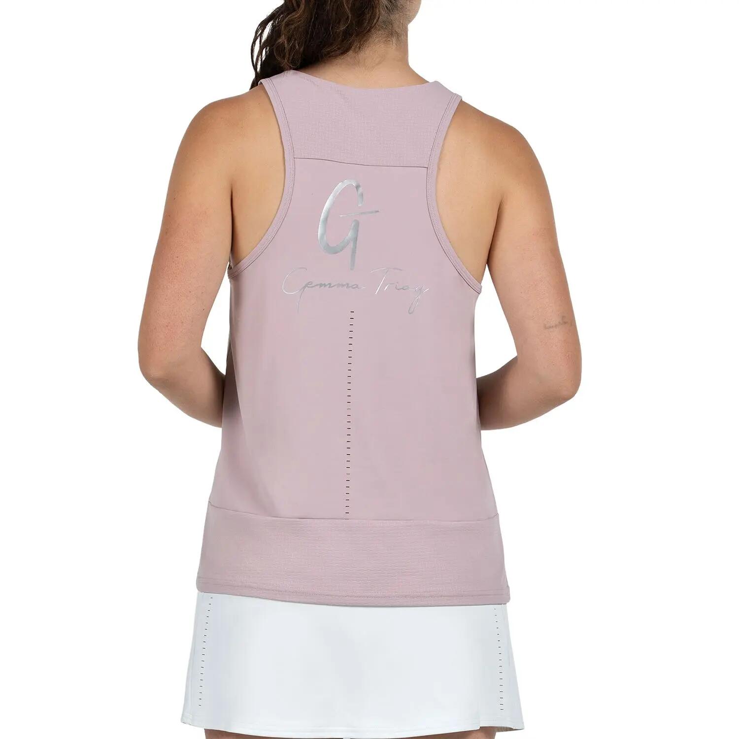 CAMISETA BULLPADEL GEMMA 26I 171 ROSA SOMBRA MUJER XS 4/4