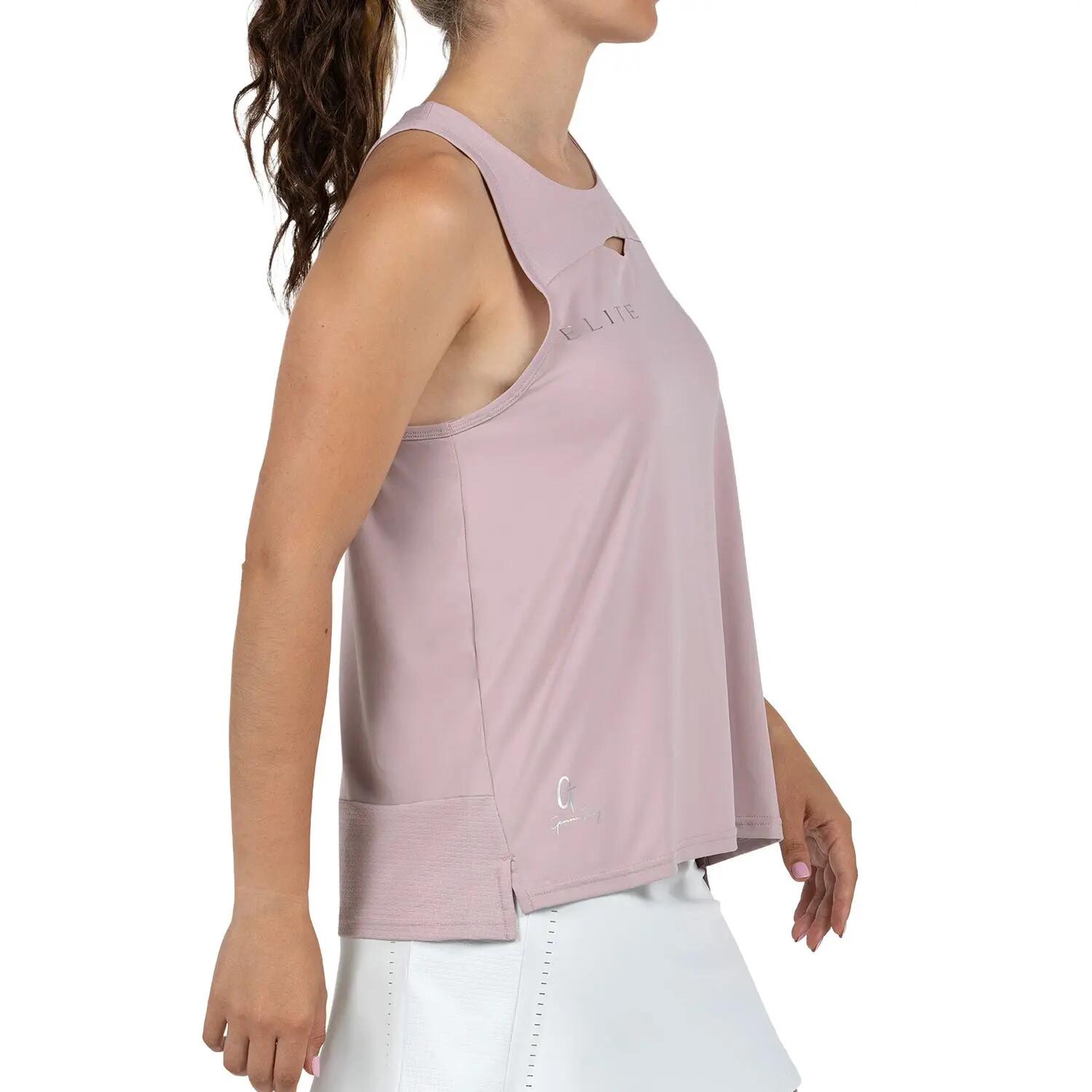 CAMISETA BULLPADEL GEMMA 26I 171 ROSA SOMBRA MUJER XS 3/4