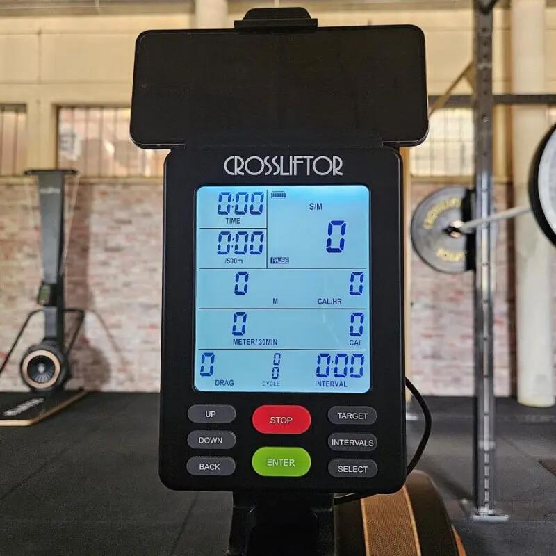 CrossLiftor Rower Star - vogatore pieghevole con resistenza ad aria 5/5