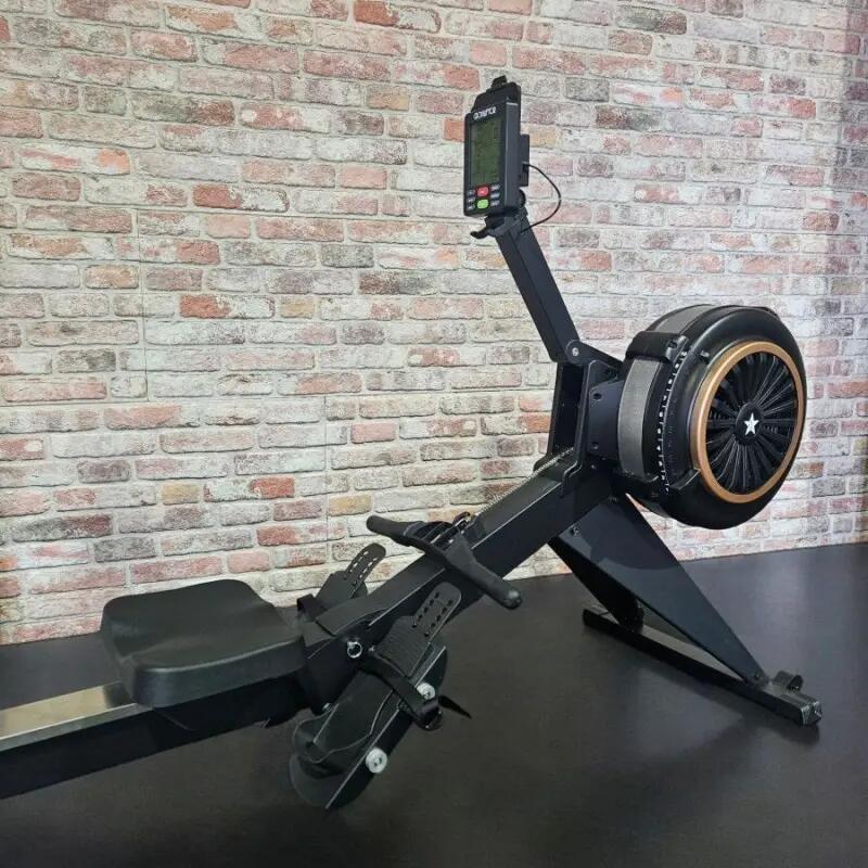 CrossLiftor Rower Star - vogatore pieghevole con resistenza ad aria 4/5