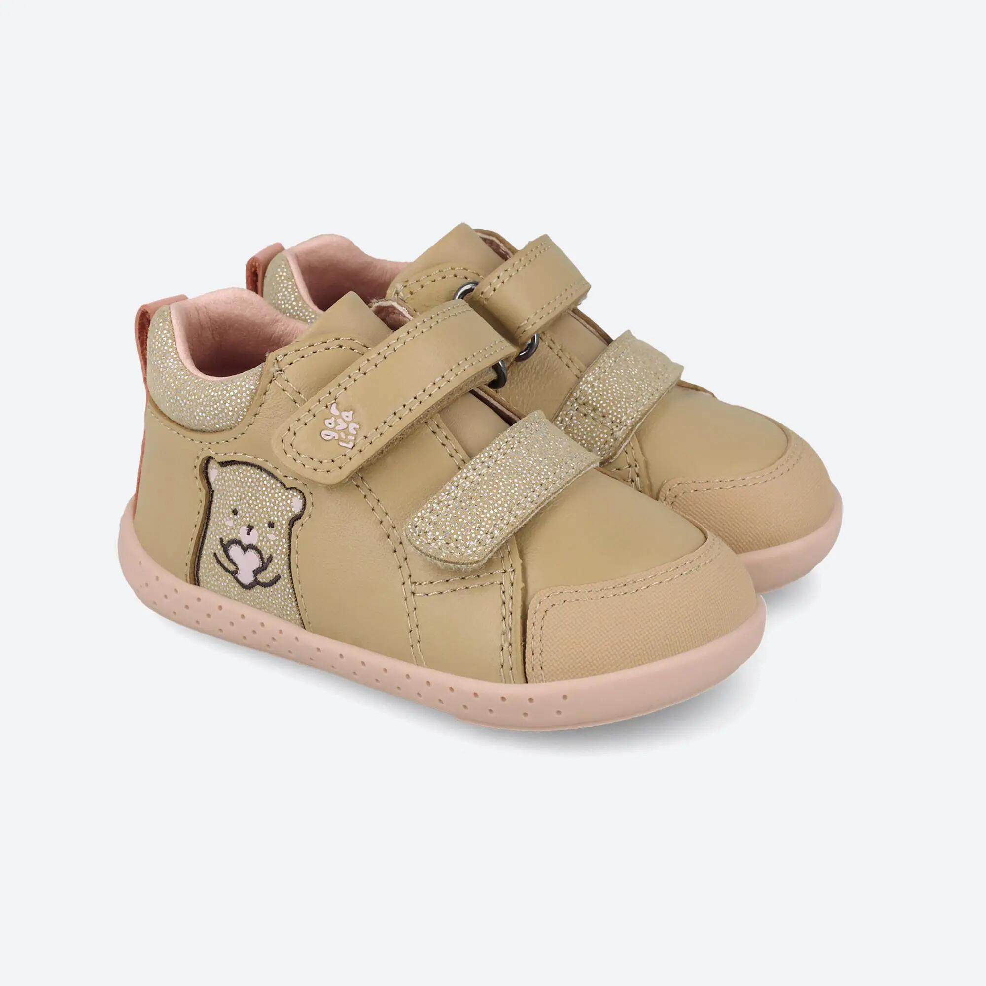 Botín barefoot  Niña Garvalín 261300A Rosa Cierre adherente 2/6