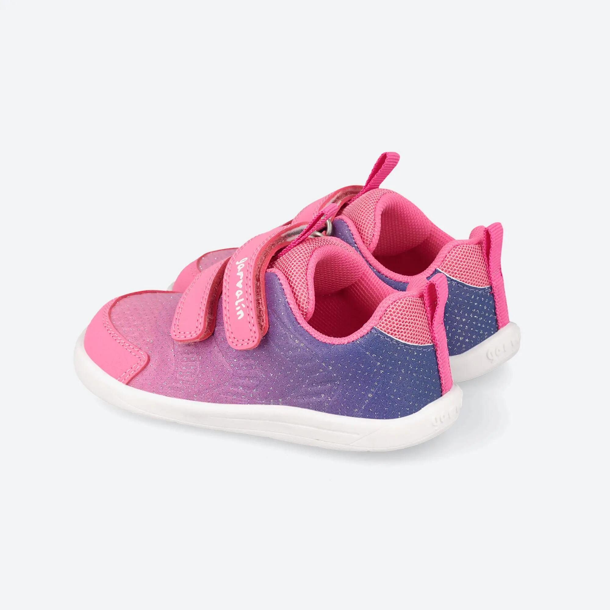Zapatilla barefoot  Menino Garvalín 261326C Rosa Fecho Adesivo 3/6