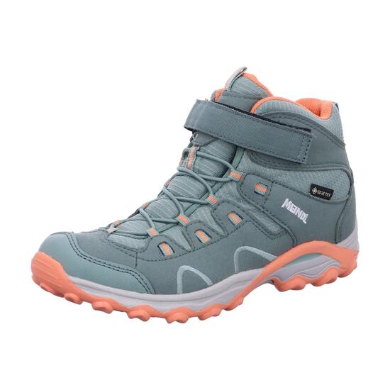 Meindl Jungen 2106 084 Outdoorschuh Leder-Mix in grün