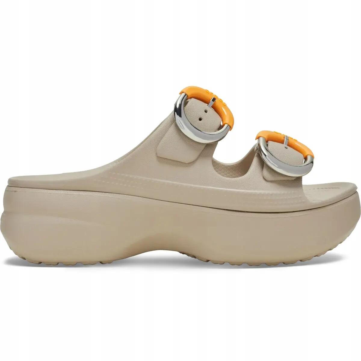 Sandały Dla Dorosłych Crocs Saturday Platform Dipped Buckle Sandal 3/6