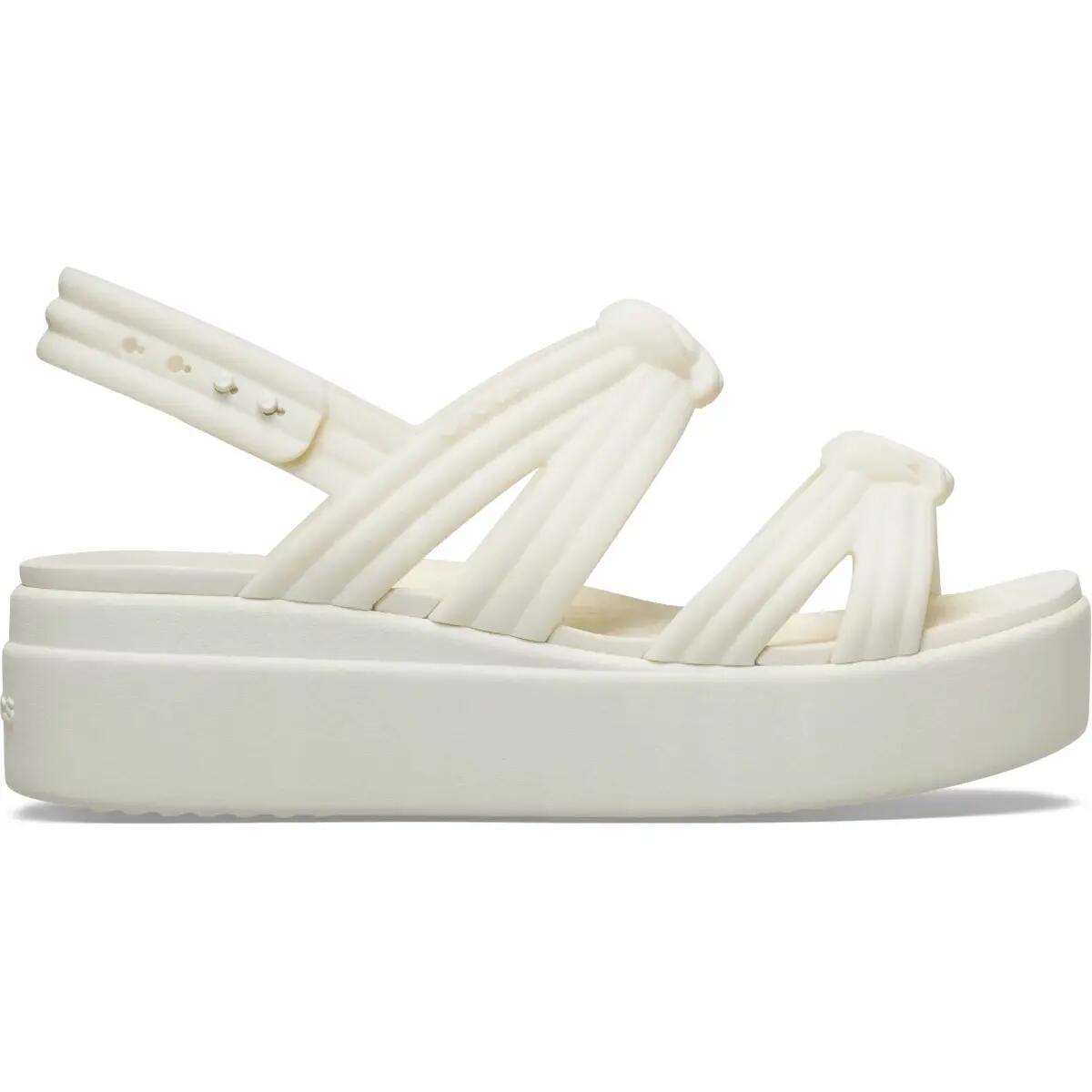 Sandały Dla Dorosłych Crocs Brooklyn Knot Low Wedge Sandal 3/6