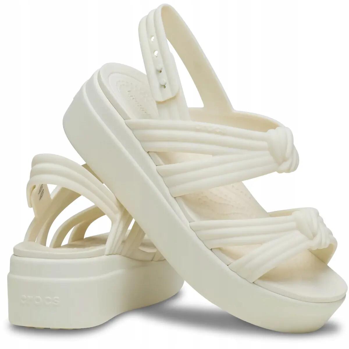 Sandały Dla Dorosłych Crocs Brooklyn Knot Low Wedge Sandal 2/6