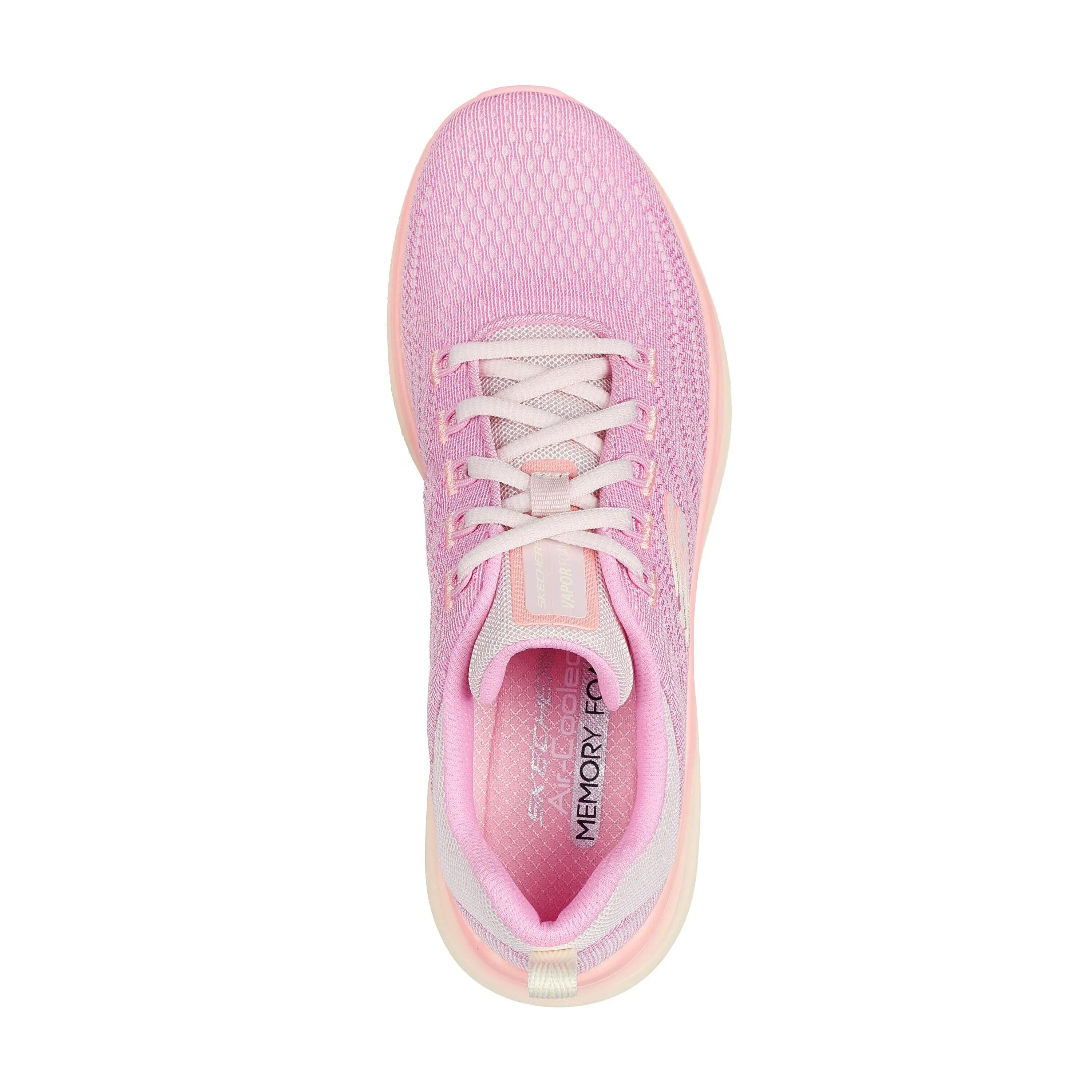 Skechers Damen 150401 PKMT Sneaker Low Textil in rosa 3/4