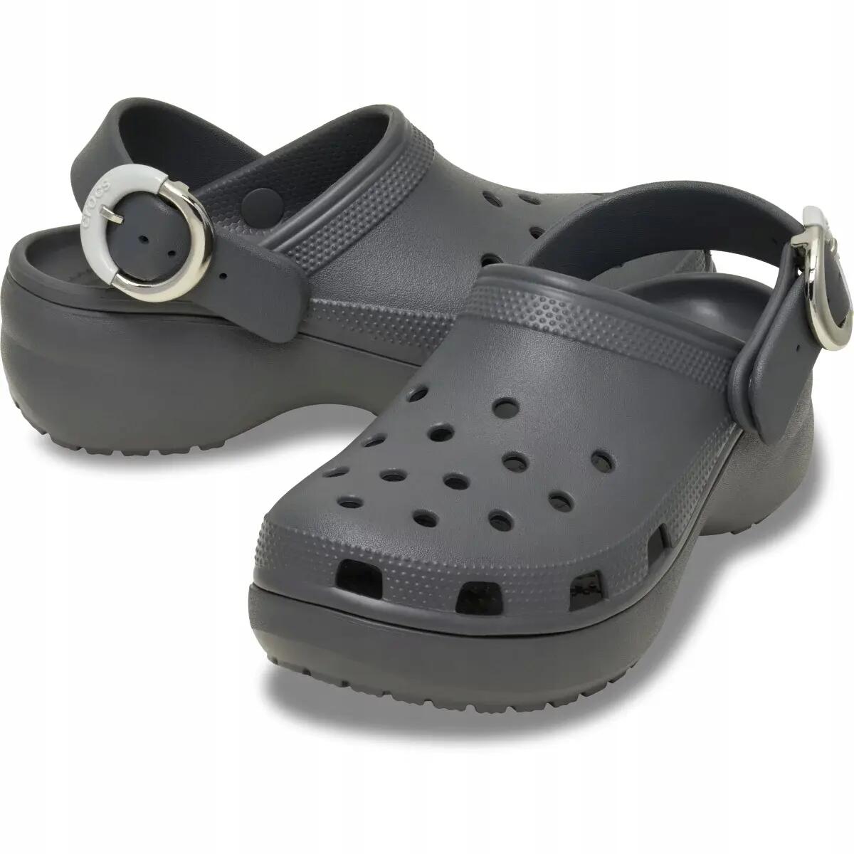 Chodaki Dla Dorosłych Crocs Classic Platform Dipped Buckle Clog 2/6