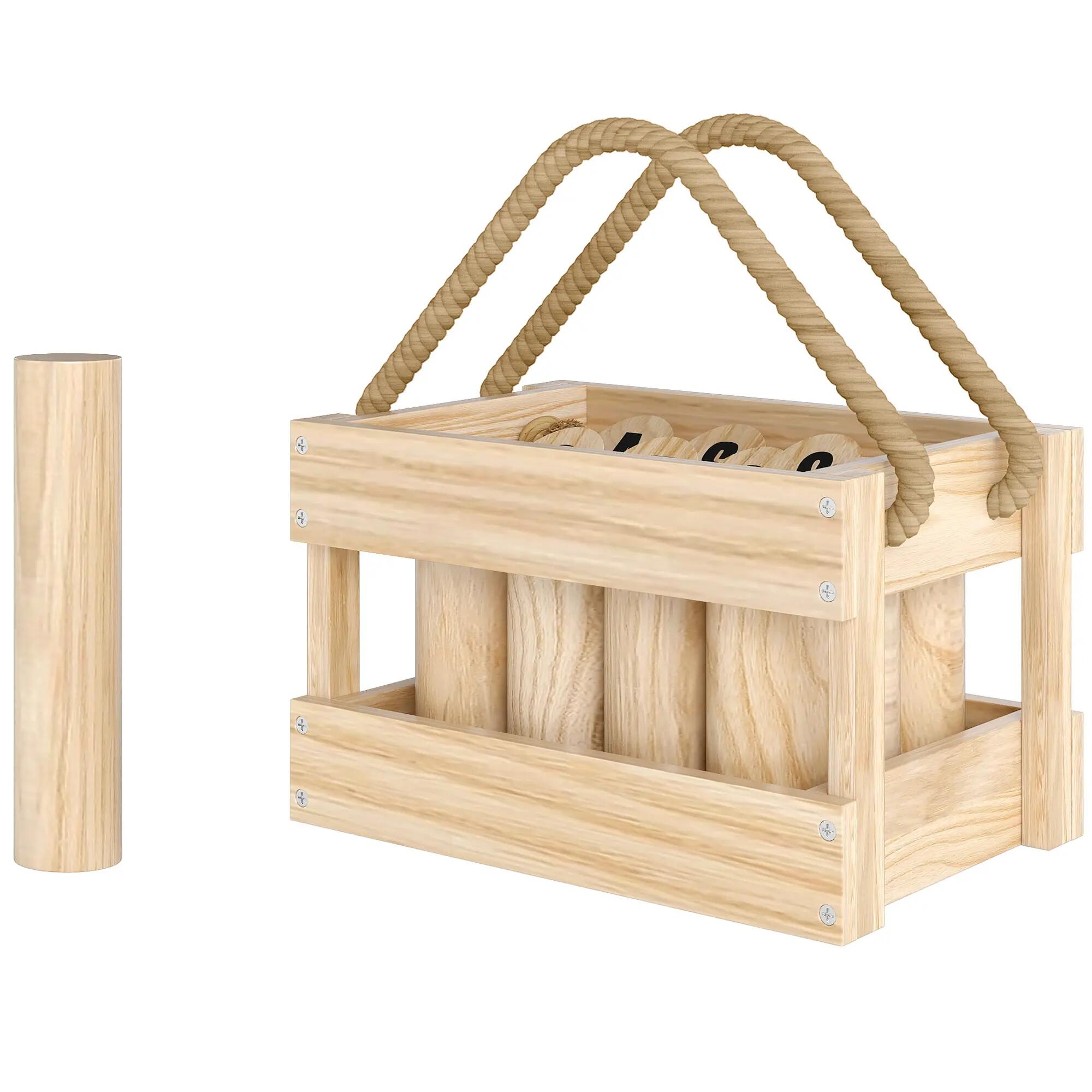 Jeu de quilles finlandaises - Mölkky - extérieur - naturel 2/6