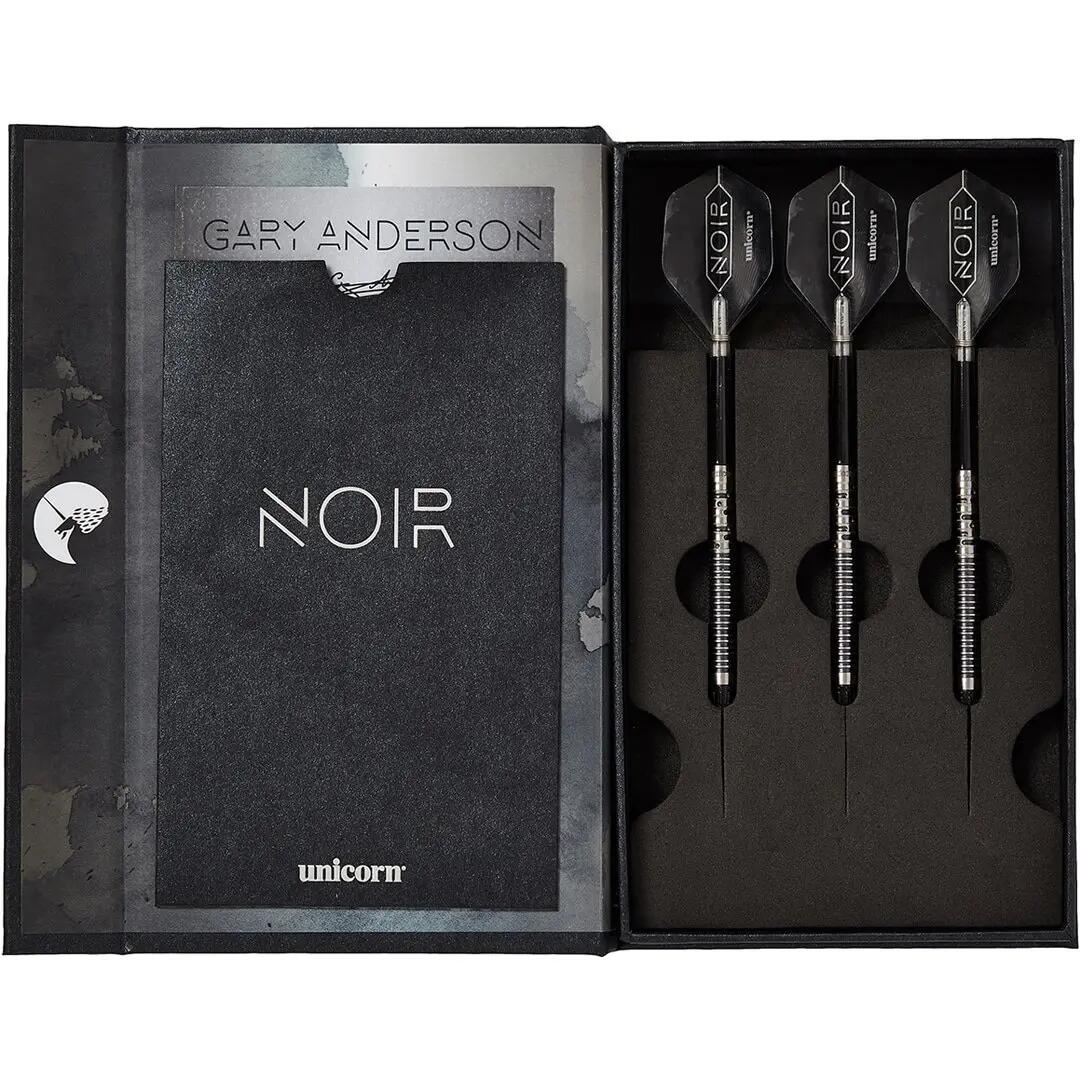 Noir Gary Anderson Phase 5 80% Tungsten Softtip Dartpijlen 8/8