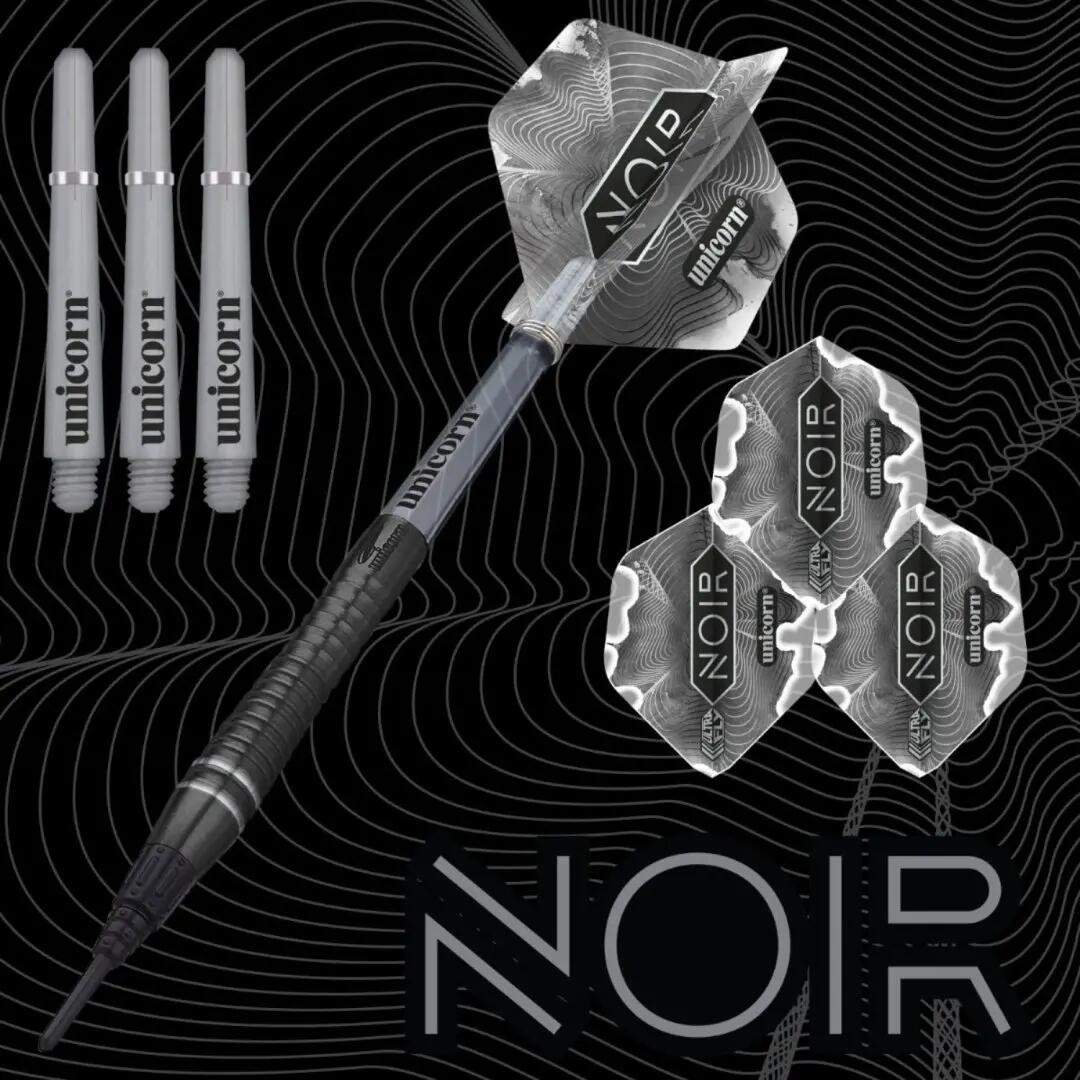 Noir Phase 6 80% Tungsten Softtip Dartpijlen 4/6
