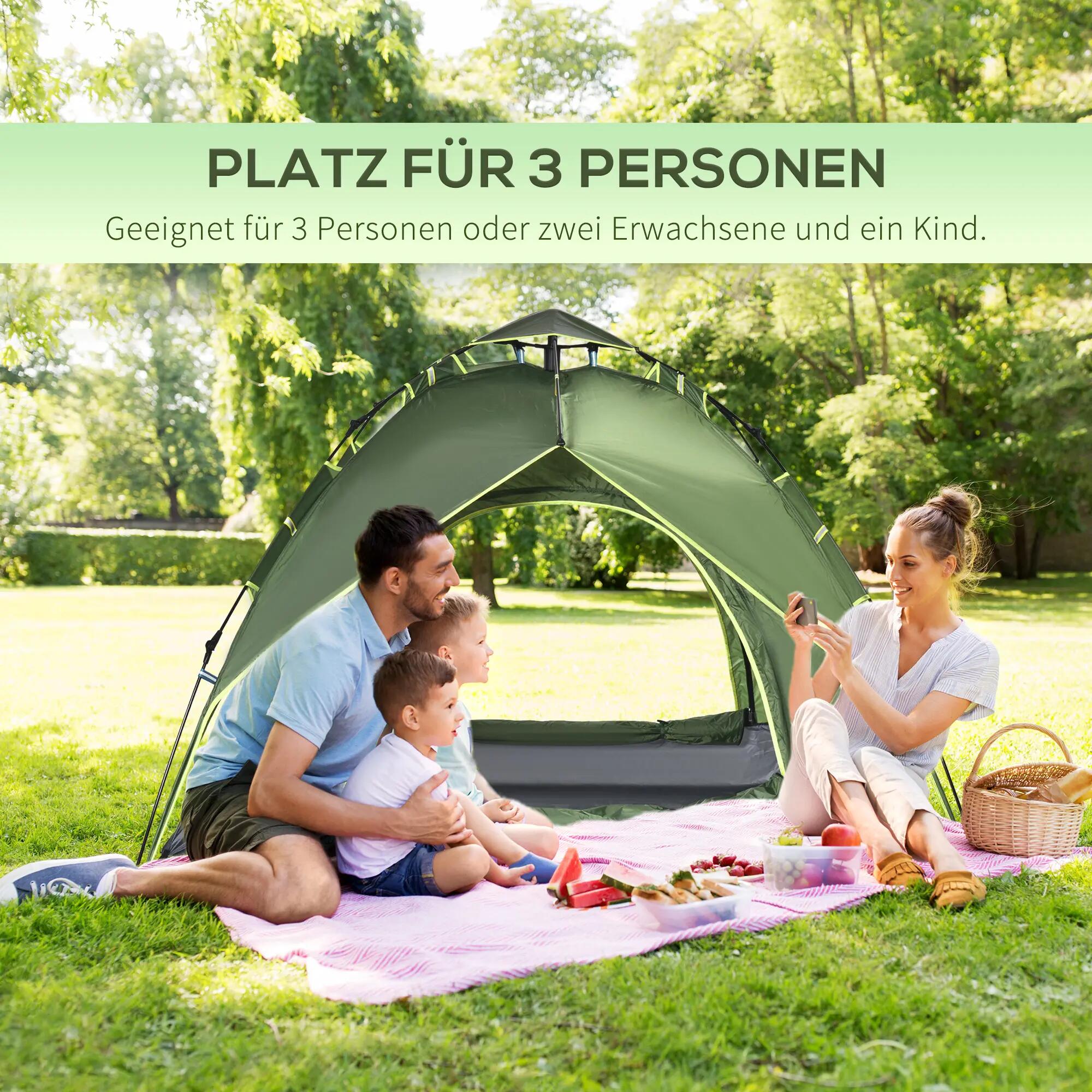 Tente dôme - camping - unisexe - 4 saisons, polyester 6/6