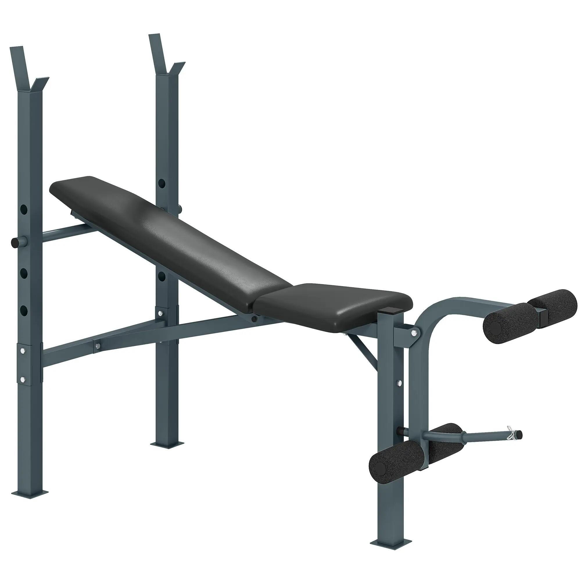 Banc de musculation - forme physique - dossier réglable 2/6