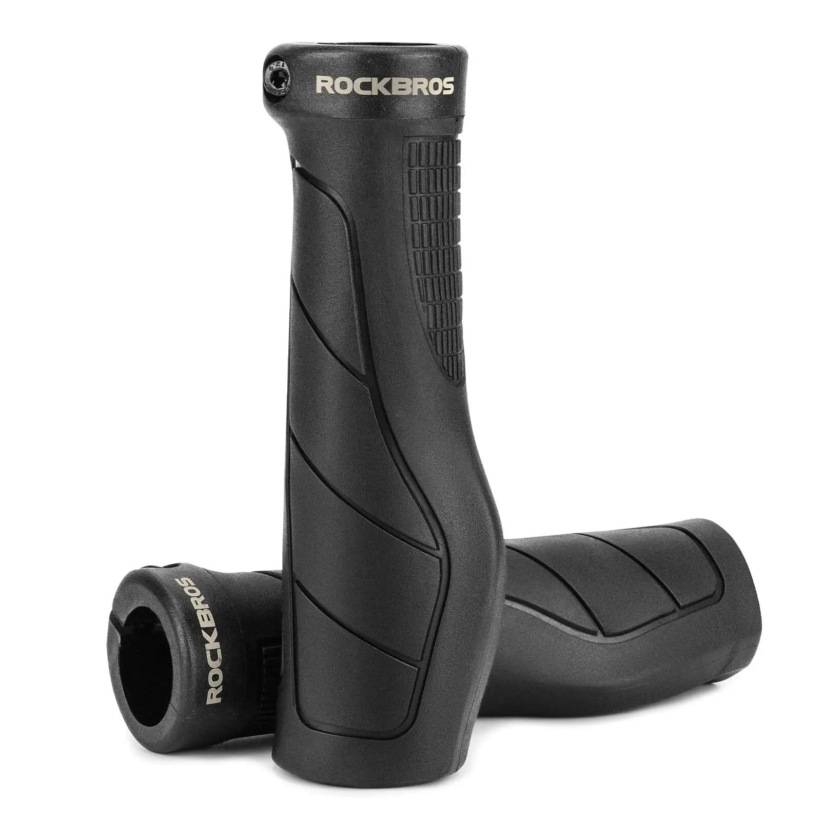 Chwyty rowerowe ergonomiczne rączki gripy Rockbros 22,2 mm kierownicy 2/7