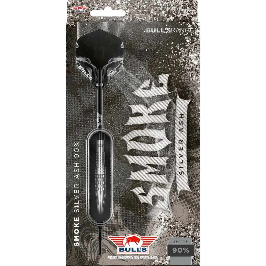 Smoke Silver Ash 90% Softtip Dartpijlen 4/5
