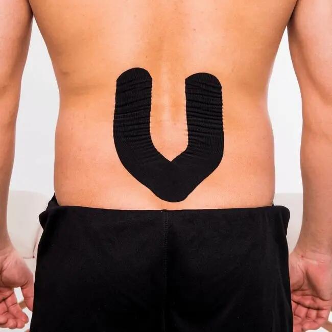 Unisexe Fitness Tape de sport imperméable Noir CureTape 2/2