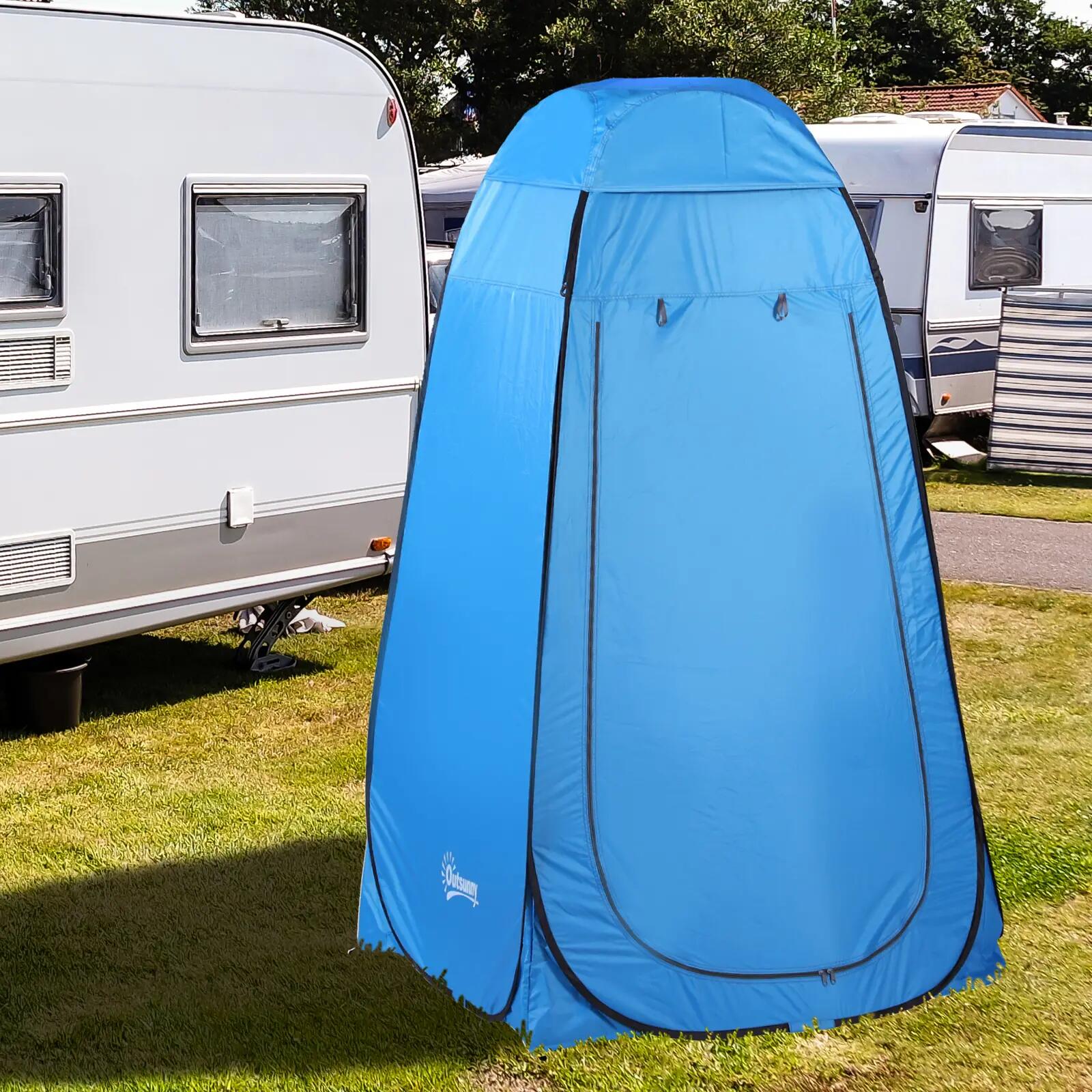 Tente portable - camping/plage - cabine de change, poches 3/6