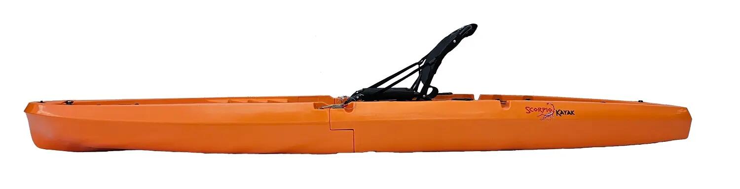 Kajak jednoosobowy modułowy do pływania Scorpio Laya Sunshine 4/10