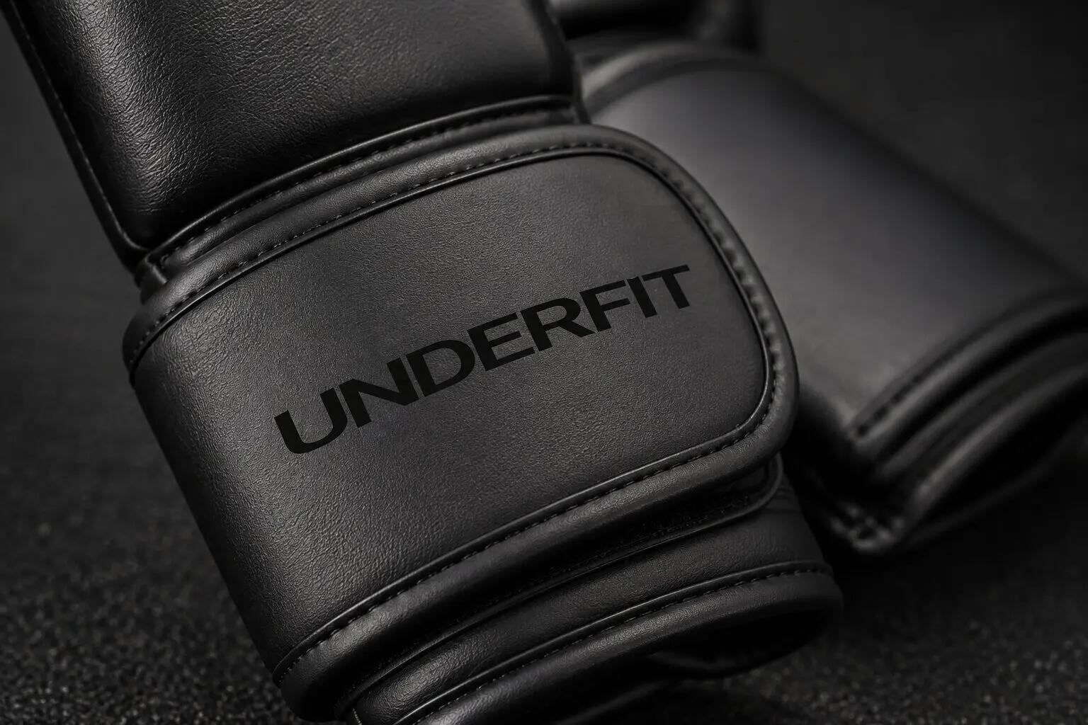 Rękawice bokserskie UNDERFIT Core czarne 10 oz 4/12