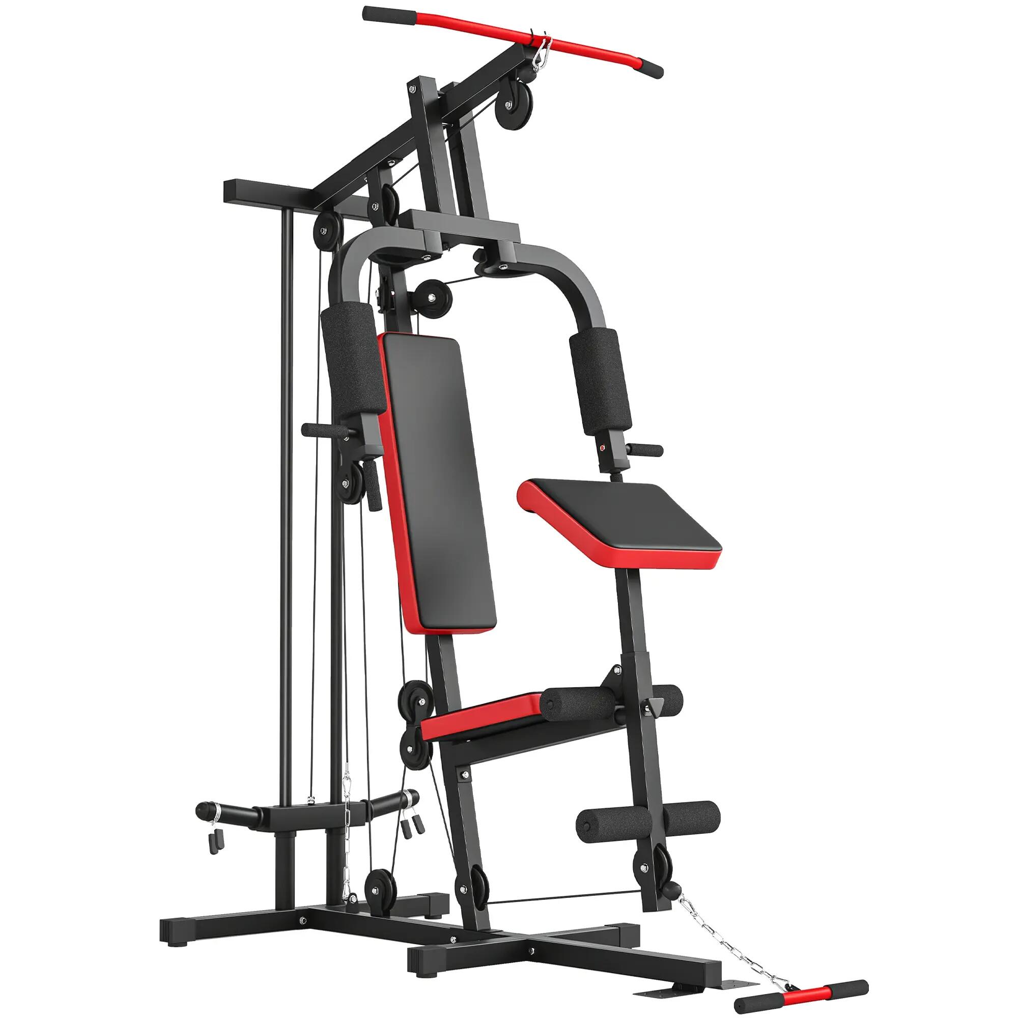 Station de musculation développé couché butterfly barre latissimus curler 5/5