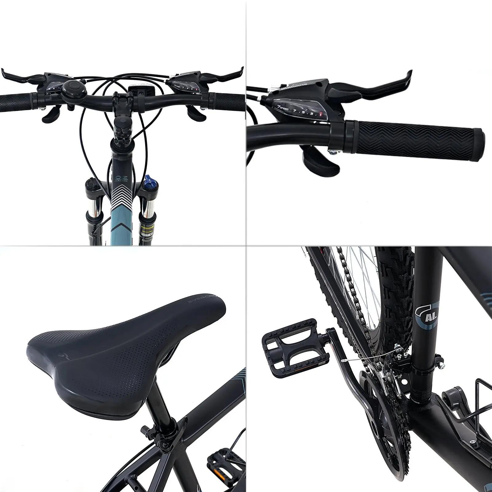 Bici Mountain Bike 26" EM3-21 Vel Shimano-Sospensione-Freni Disco-con Borraccia 4/4