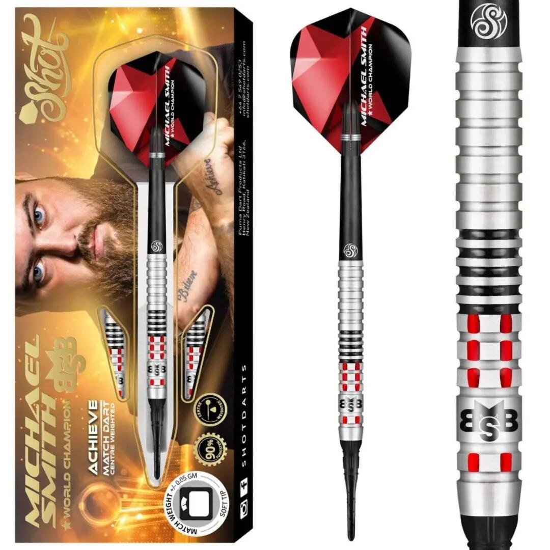 Šipky Michael Smith - Bully Boy - Achieve - 20g 3/5