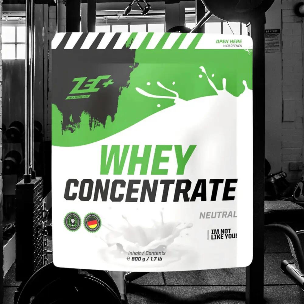 Zec+ Whey Concentrate (800g) Neutral - Protéines 2/3