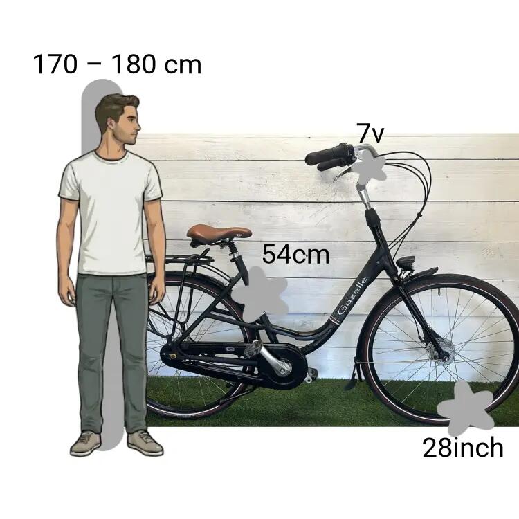 Bicicletta usata Gazelle Moederfiets 2/4
