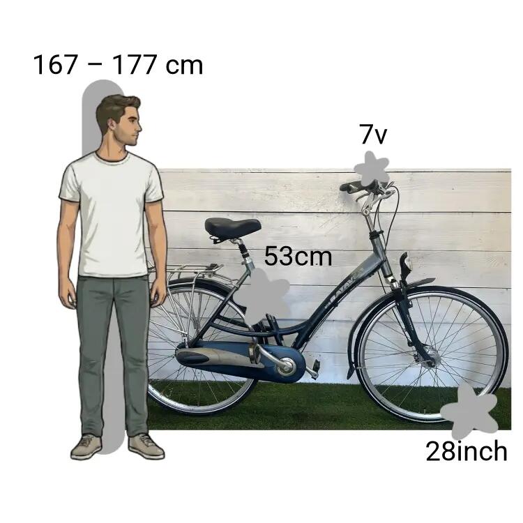 Bicicleta usada Batavus Crescendo 2/4