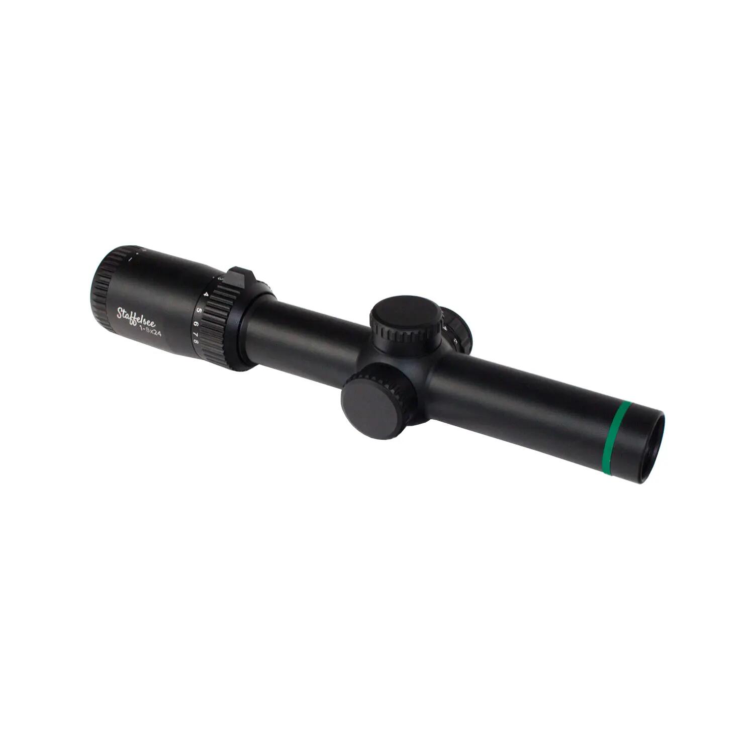 Professor Optiken Staffelsee - 1-8x24 LD V2, Leuchtfaser-Absehen 4 4/6