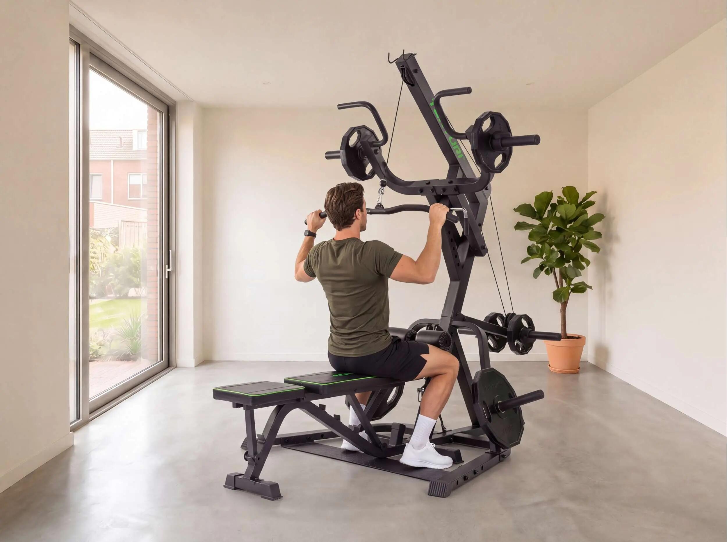 UB40 + WT85 Leverage Gym Set - Pulley Gym maison 5/7