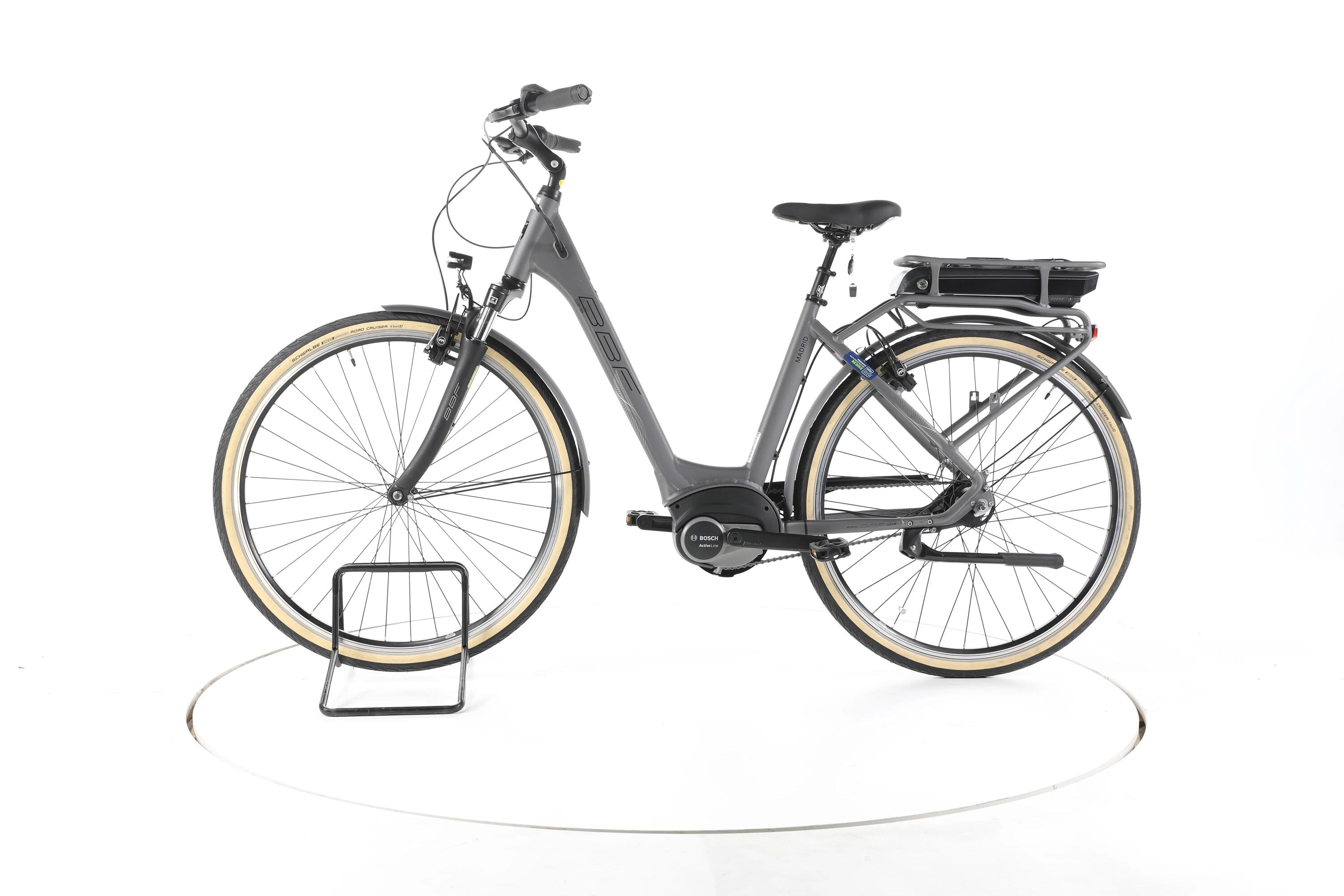 Segunda vida - BBF Madrid City E-Bike Degrau baixo - Em muito bom estado. 6/7