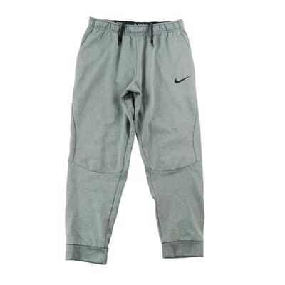 Tweedehands - heren jogging therma broek taper grijs - als nieuw