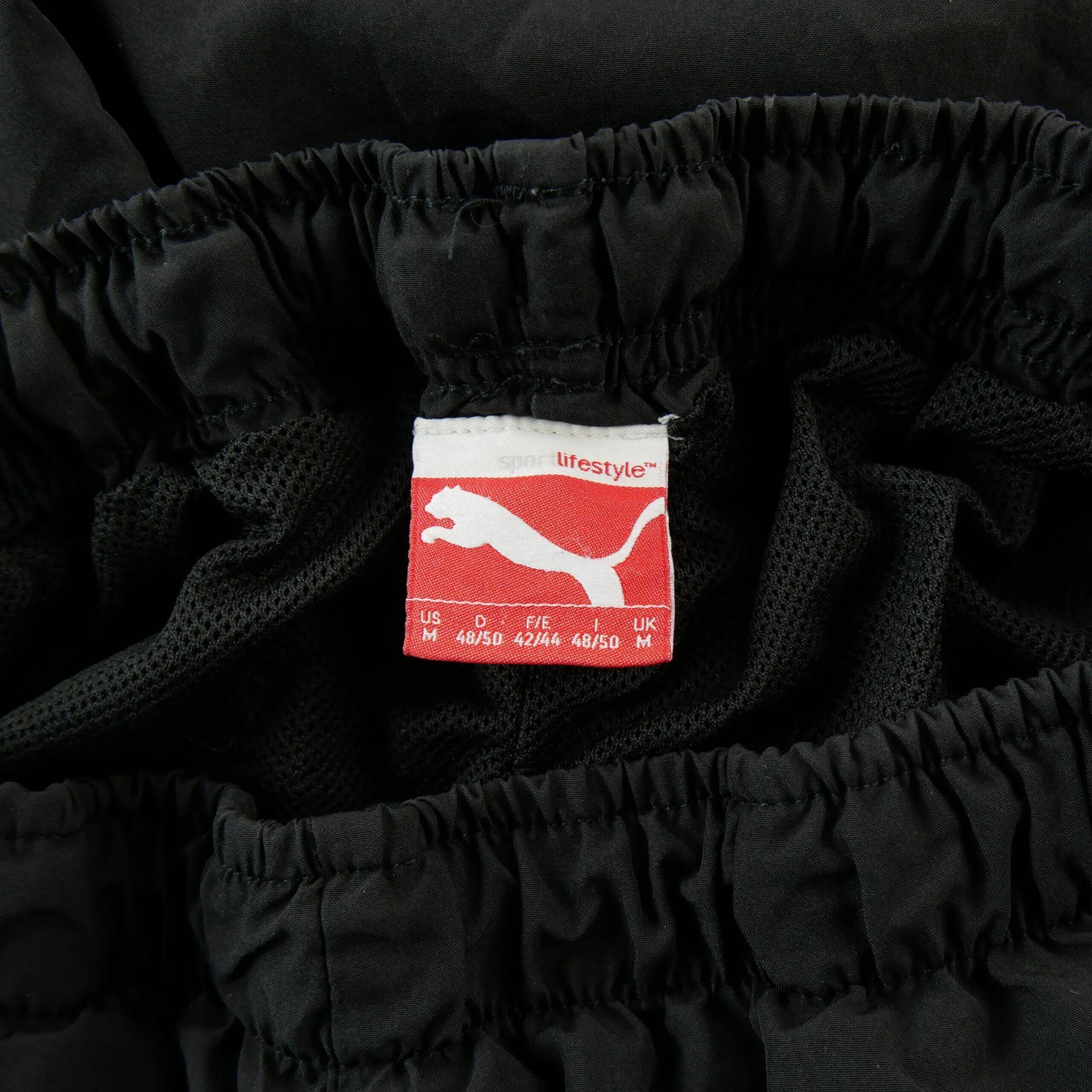 Second life - Spodnie dresowe męskie Logo PUMA Cat czarne - Jak nowy 5/5