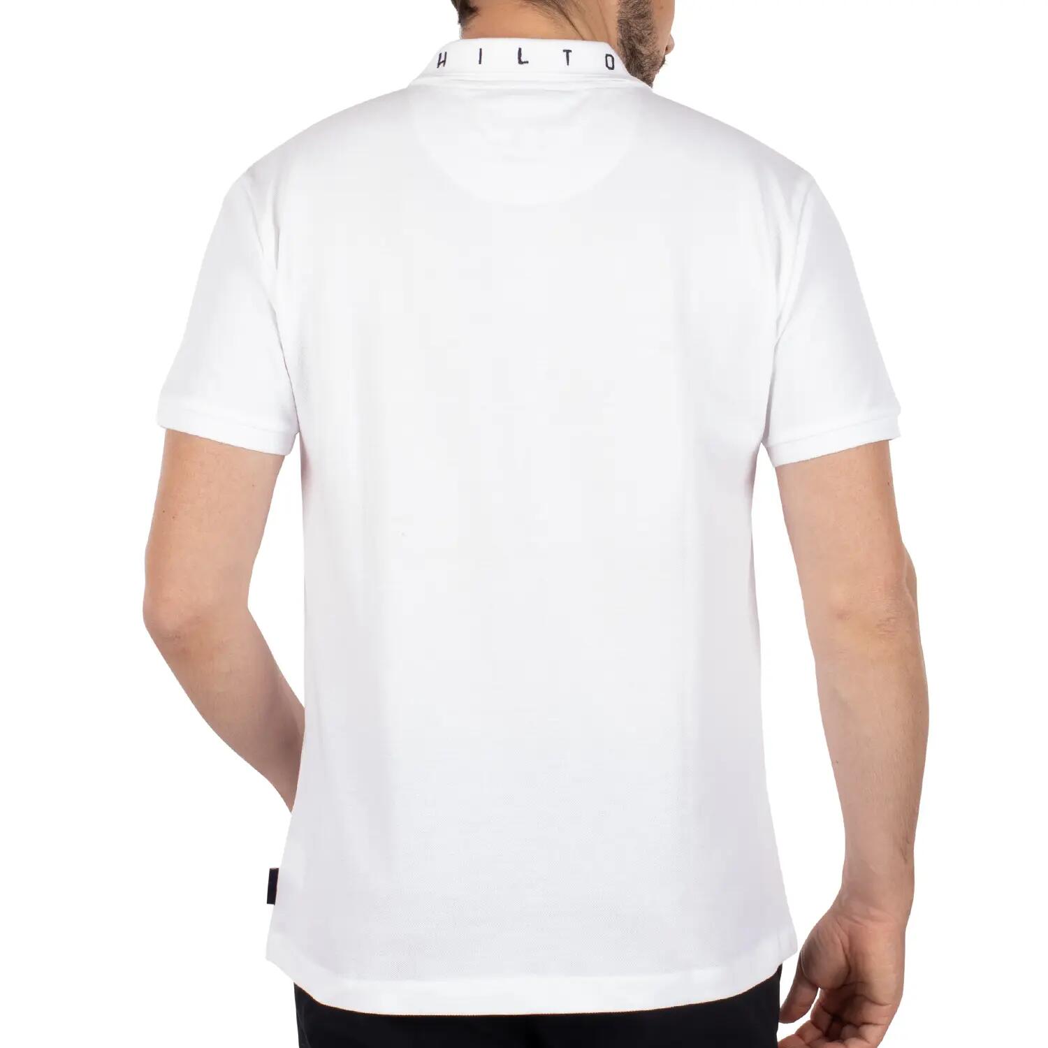 Polo piqué lagon S / Blanc 2/5