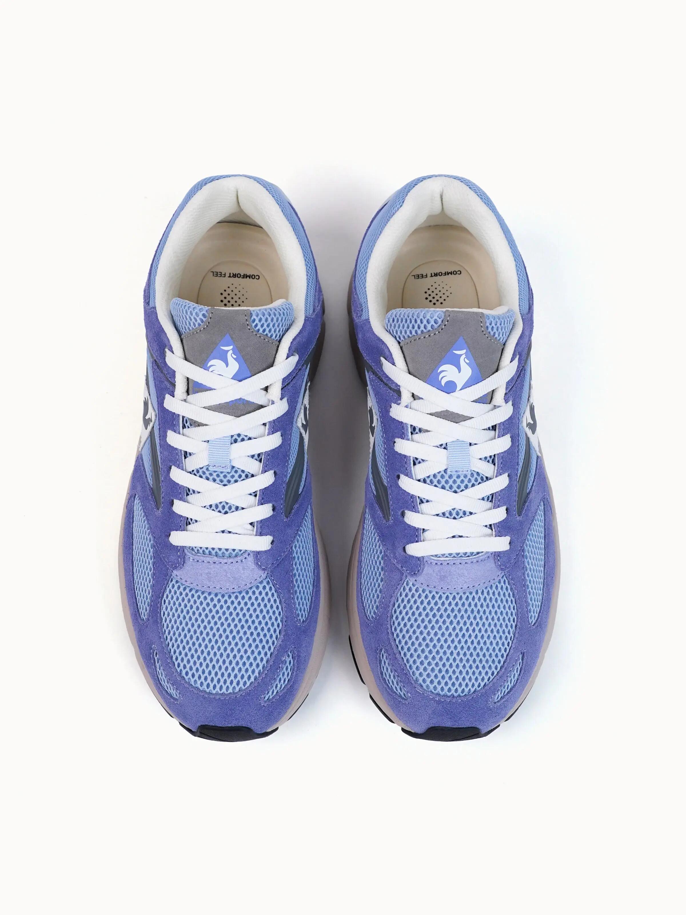Sneakers running en mesh et suede Allure 4/6